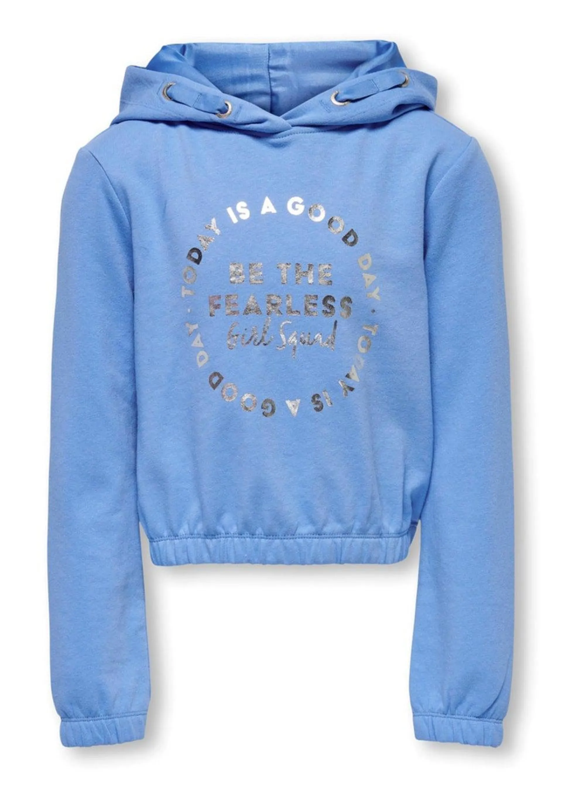 ONLY Kids Blue Foil Hoodie (5-14yrs)