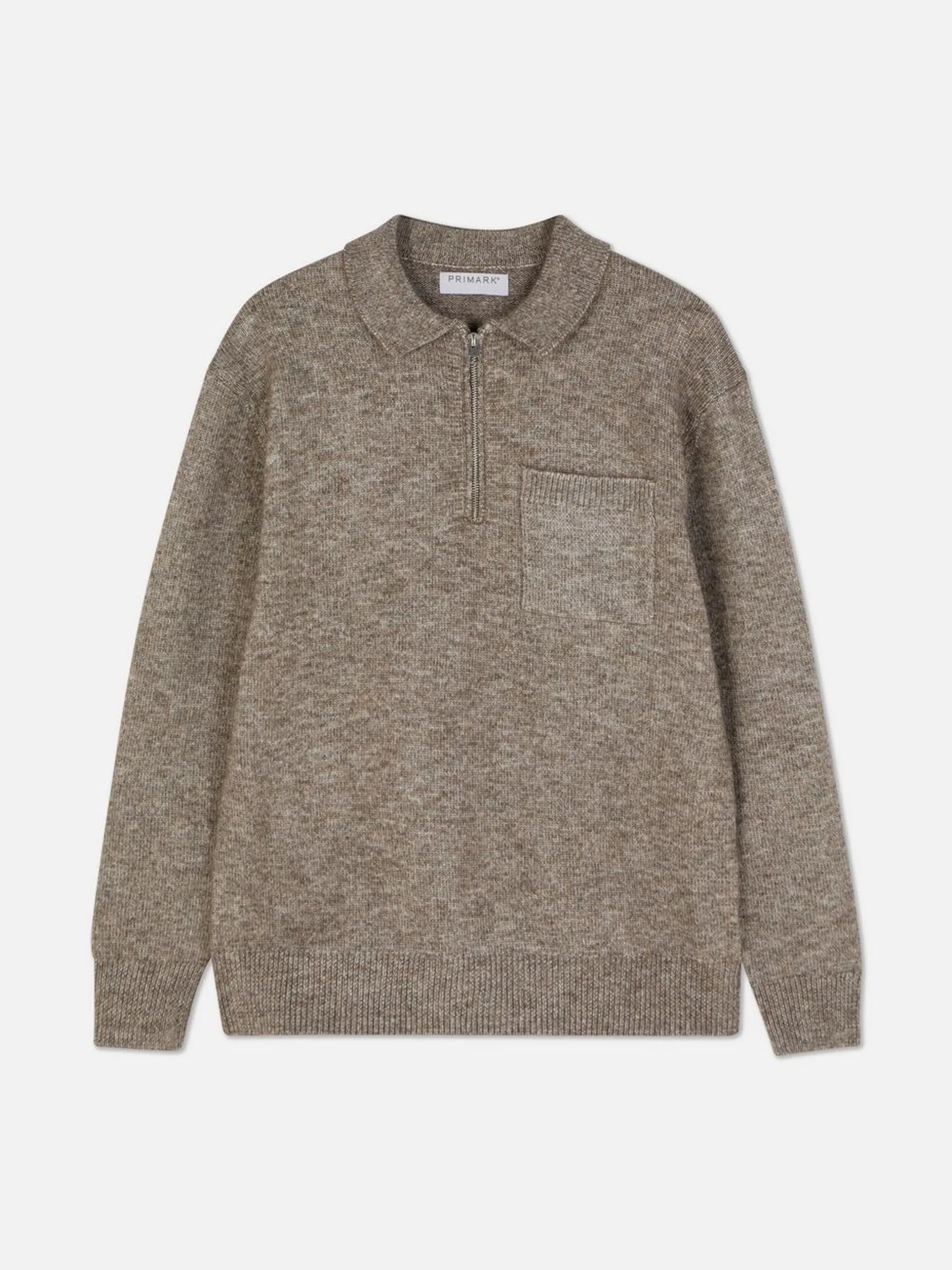 Kem Half-Zip Knitted Jumper