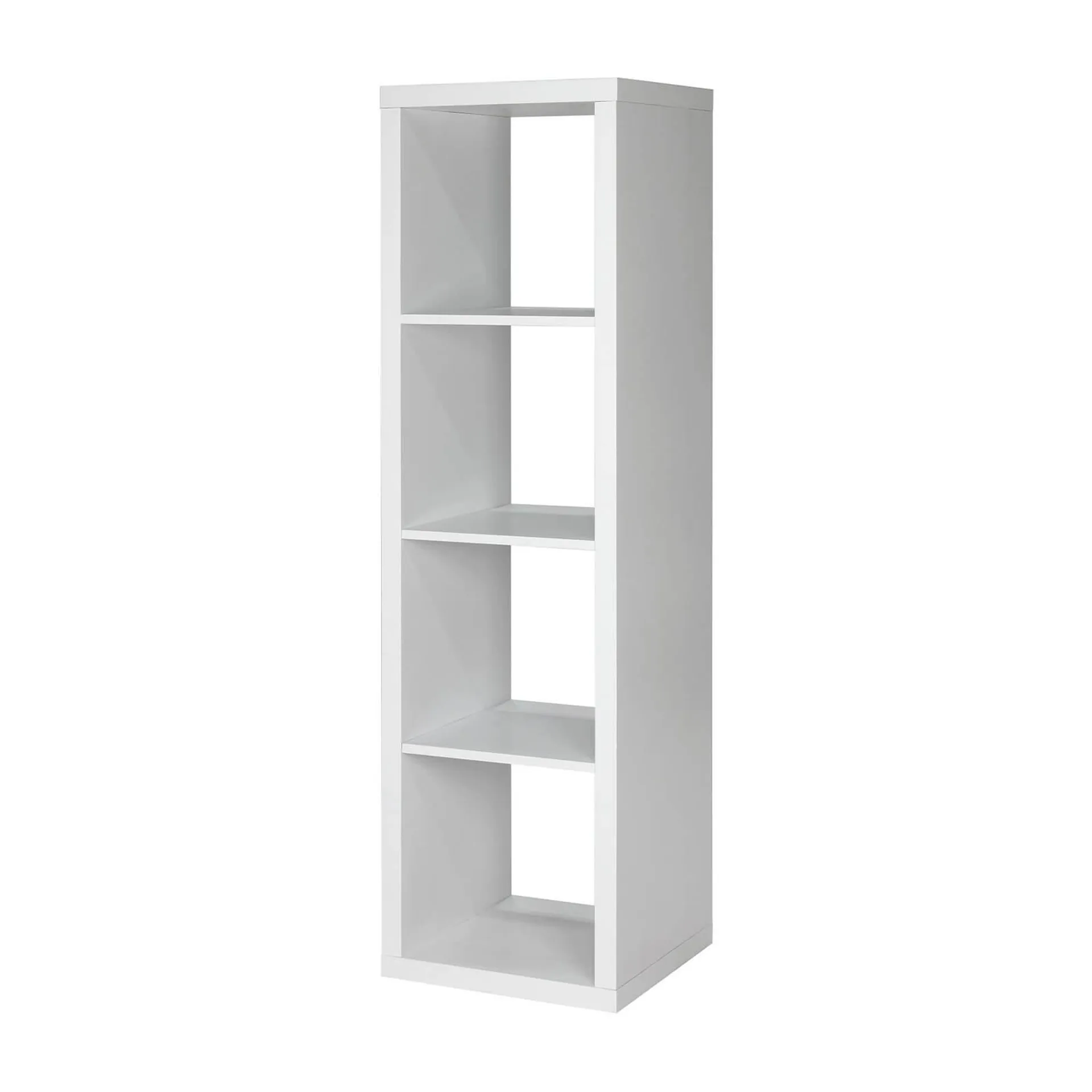 Clever Cube 1x4 Storage Unit - White