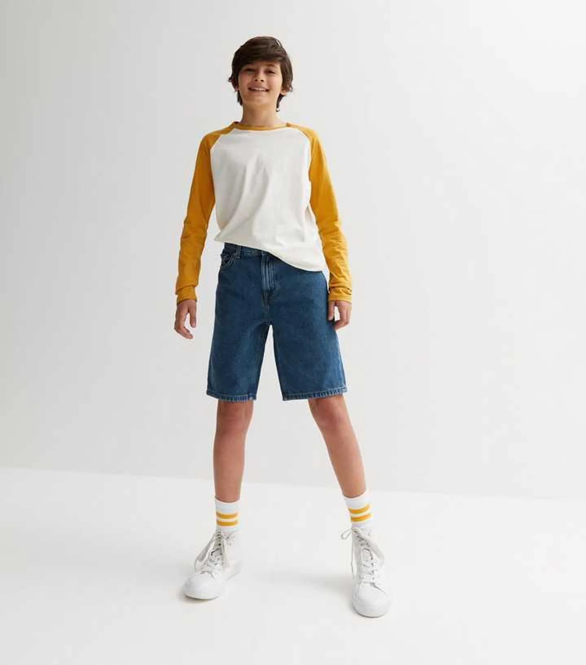 KIDS ONLY Blue Mid Wash Denim Shorts