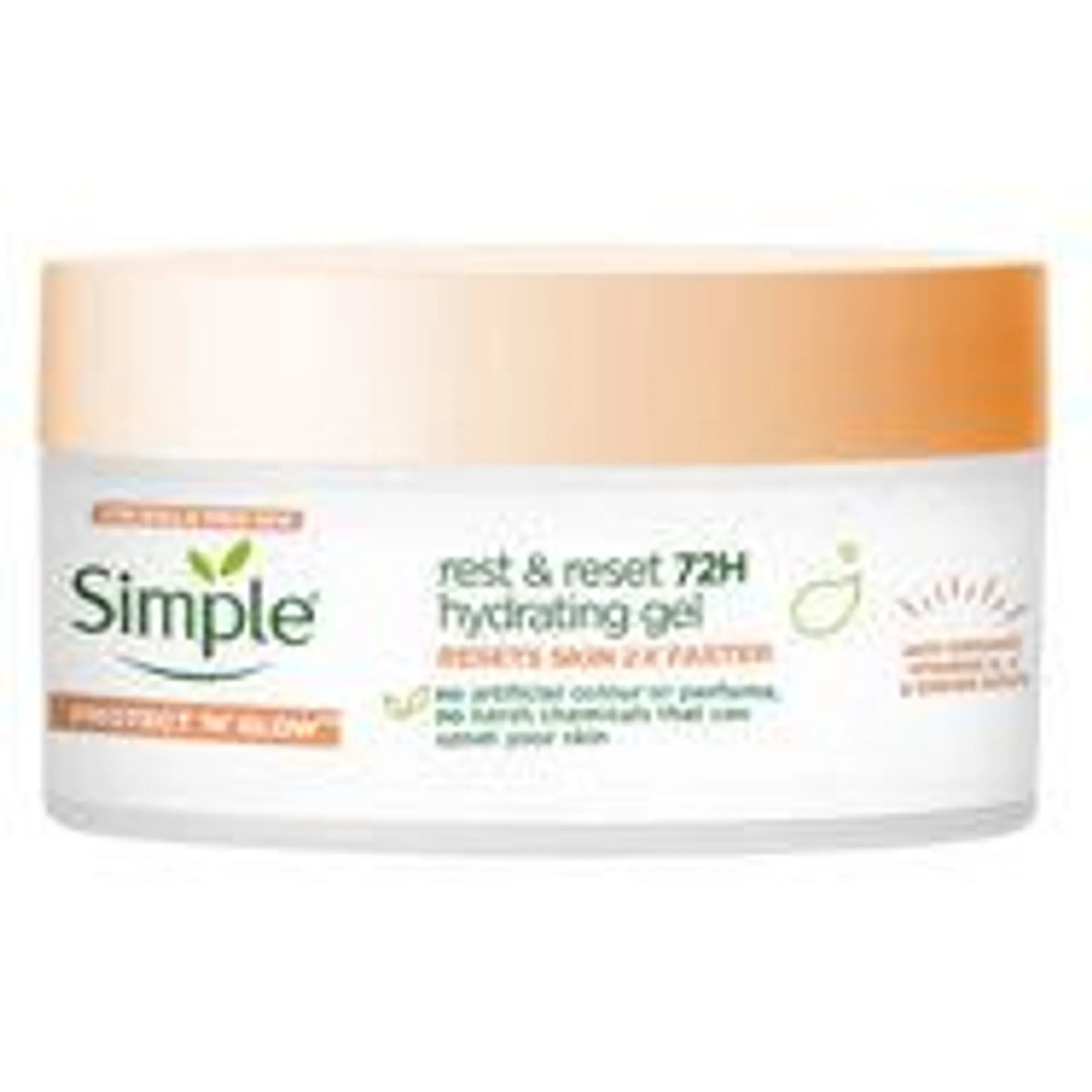 Simple Rest and Reset 72h Hydrating Gel