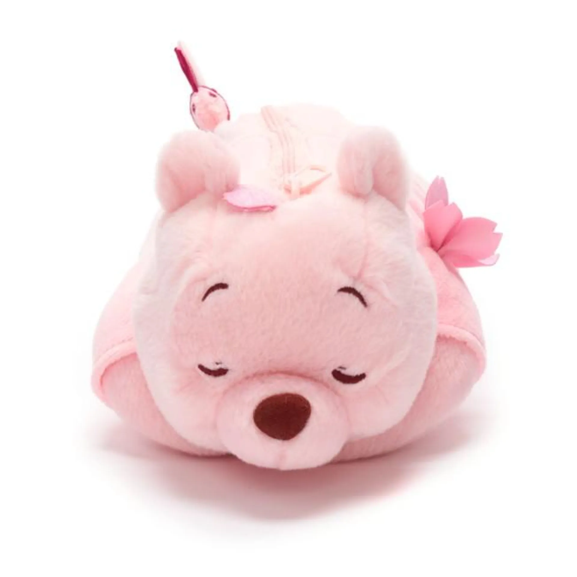 Disney Store Japan Winnie the Pooh Sakura Soft Toy Pencil Case