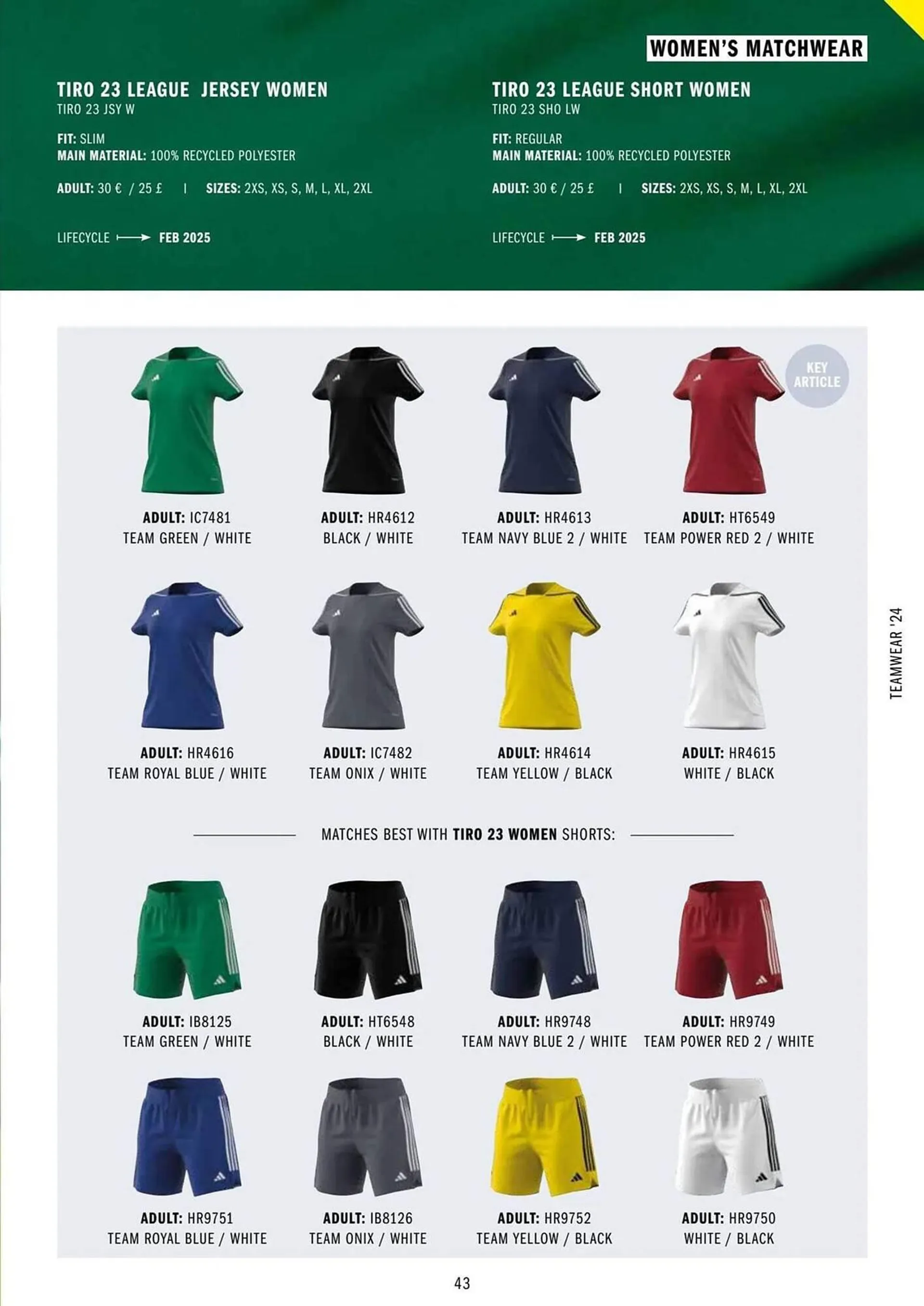 Adidas leaflet from 11 March to 31 December 2024 - Catalogue Page 43