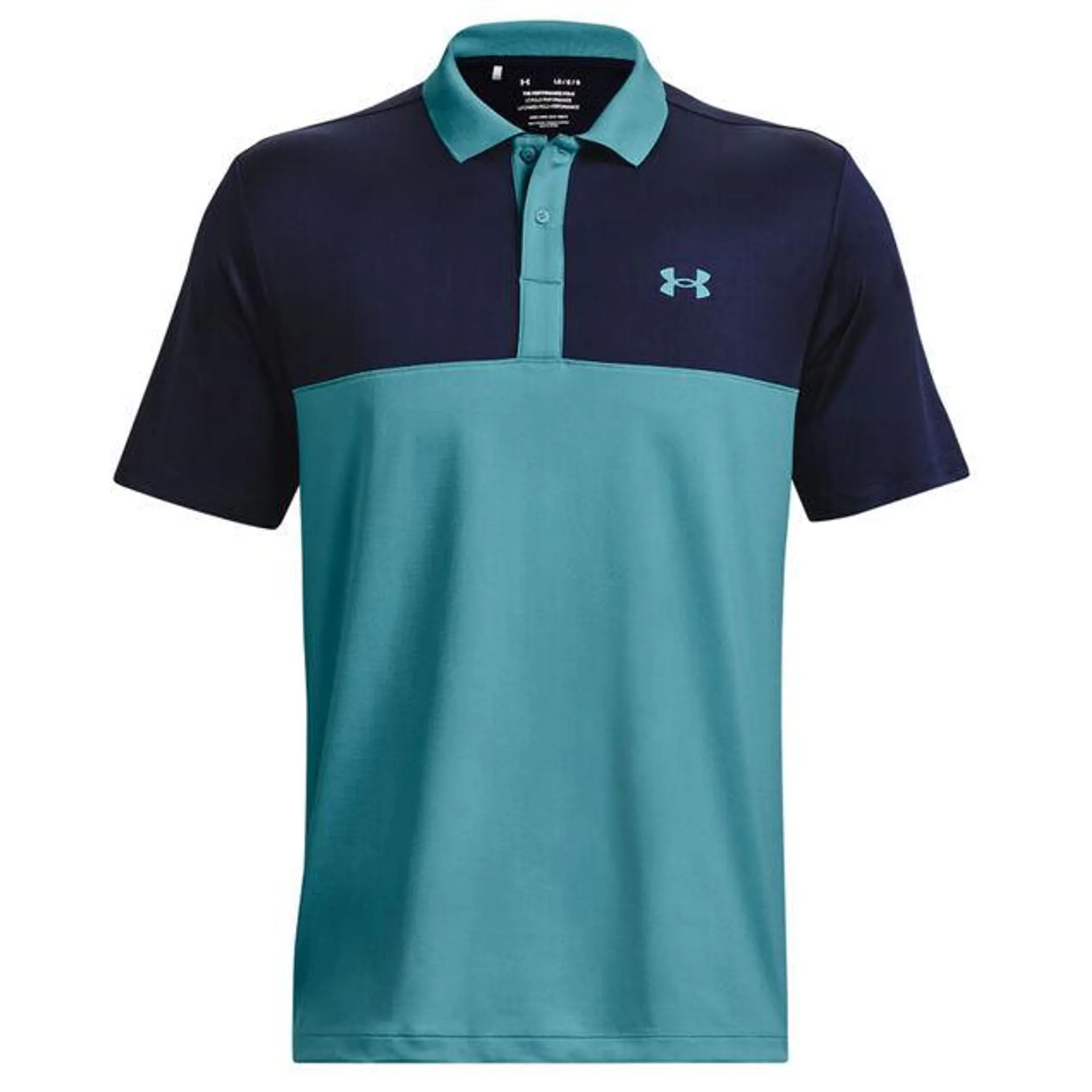 Under Armour Men's Performance 3.0 Colourblock Golf Polo Shirt