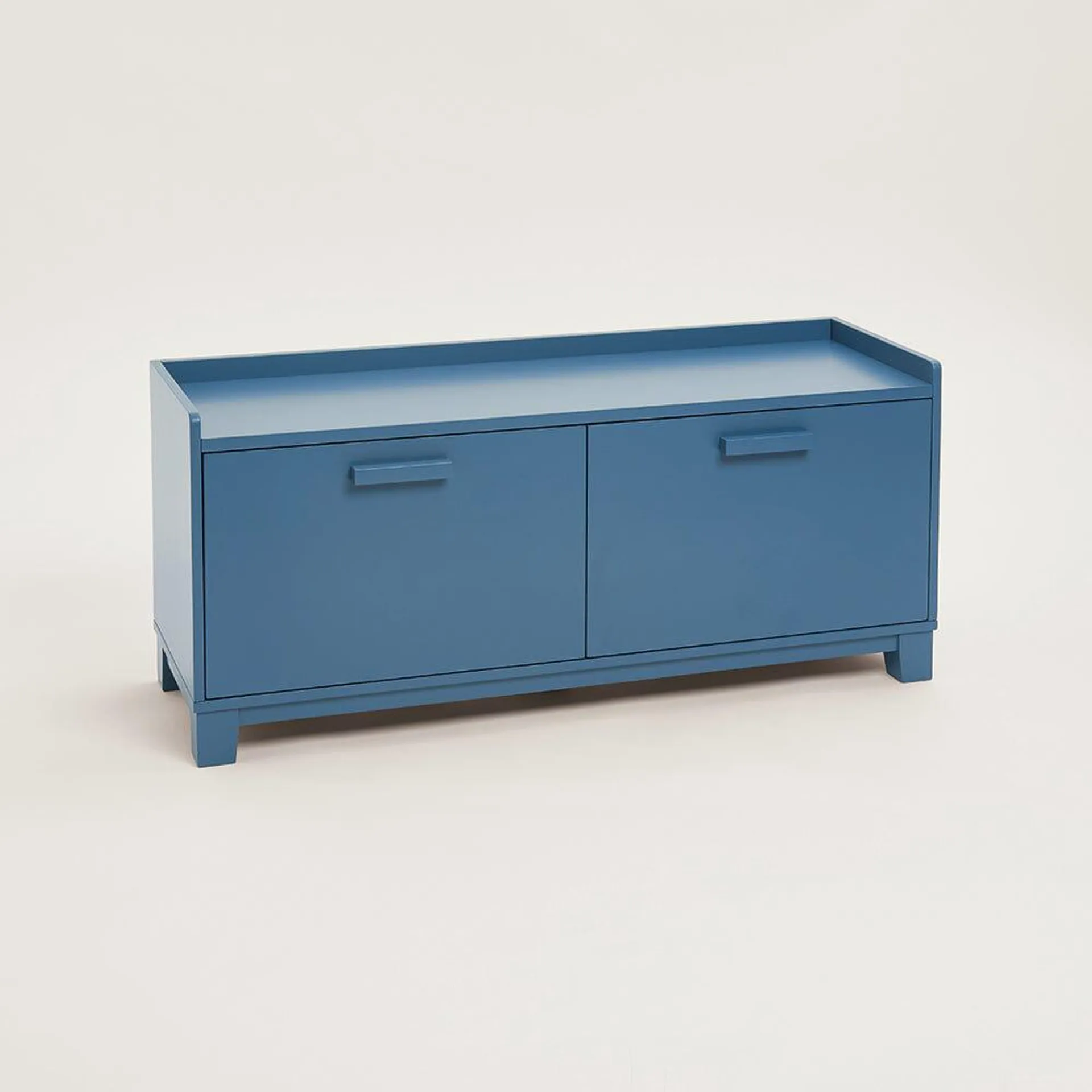 Blake Storage Bench, Ocean Blue