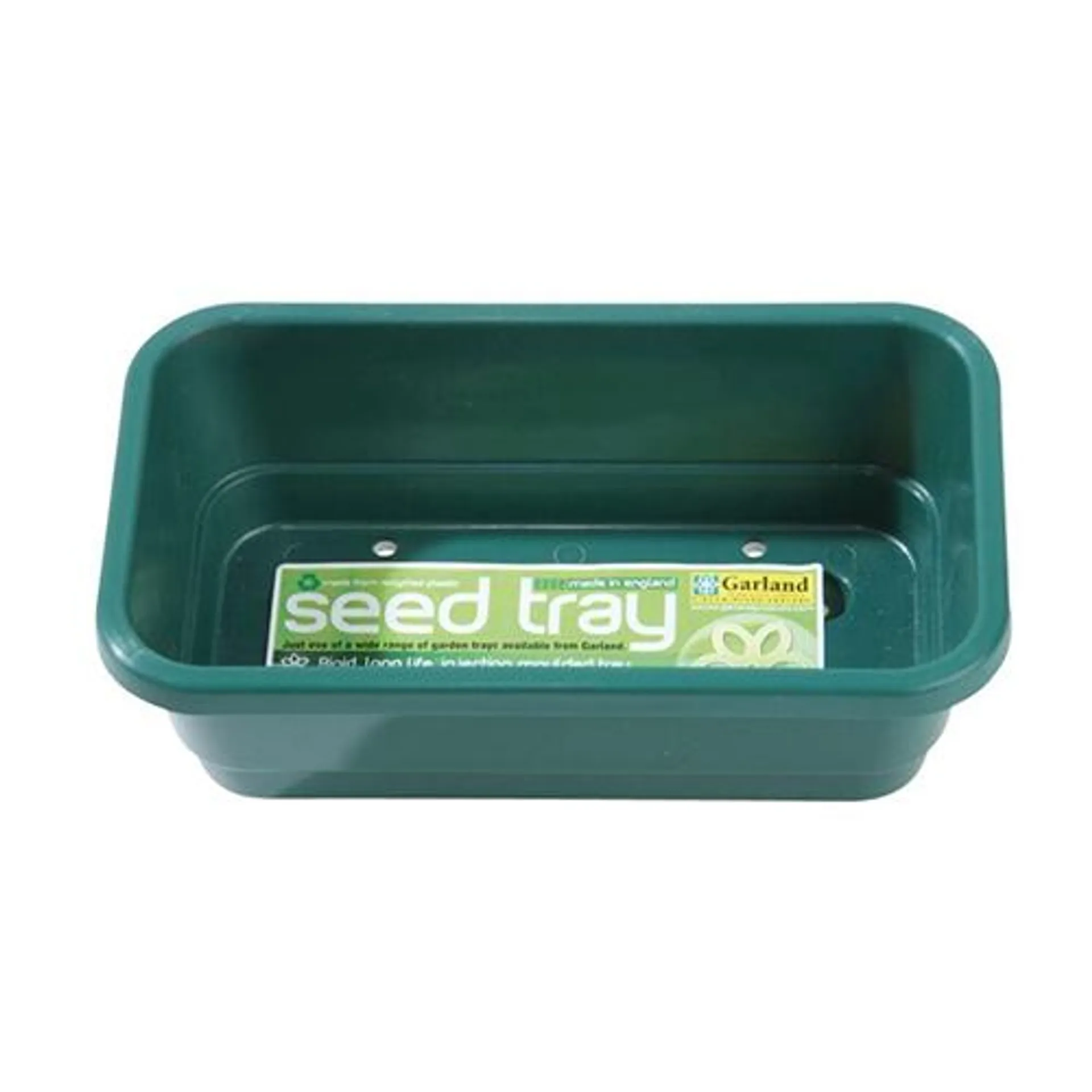 Mini Seed Tray Green With Holes