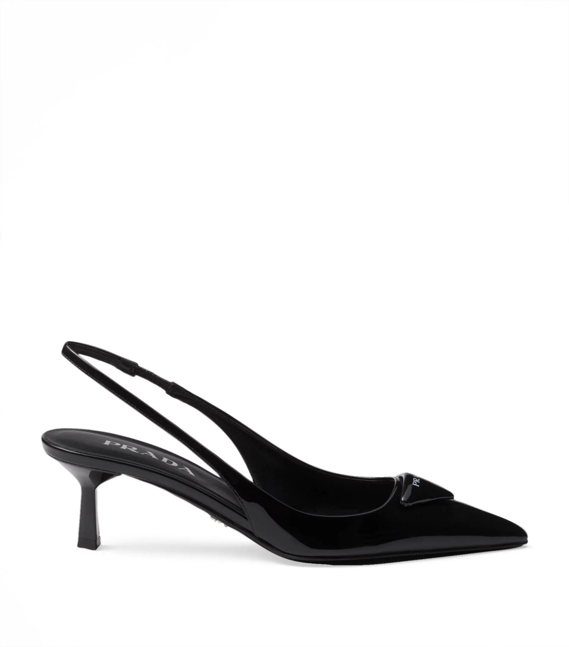 Patent Leather Slingback Pumps 55