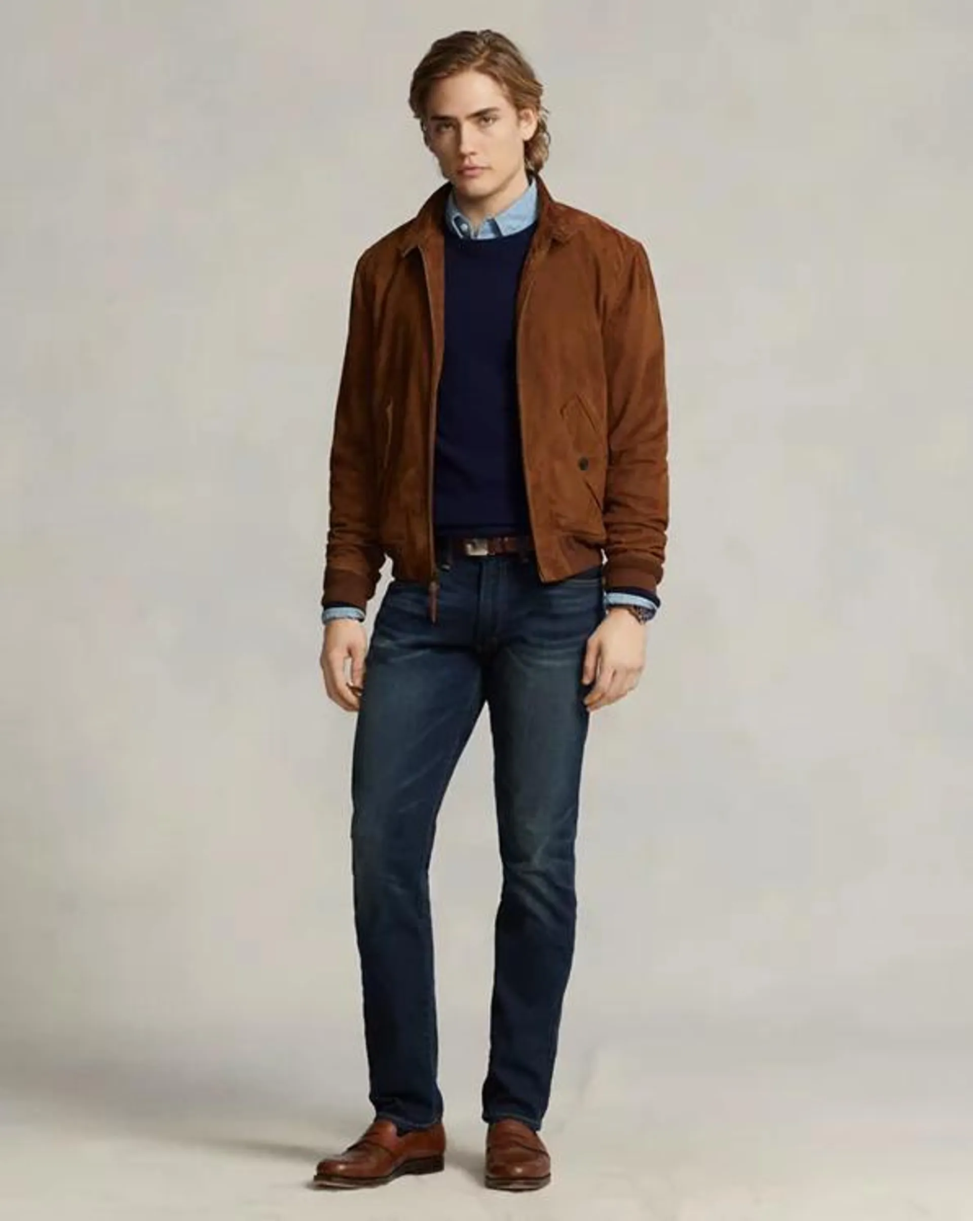 Varick Slim Straight Stretch Jean