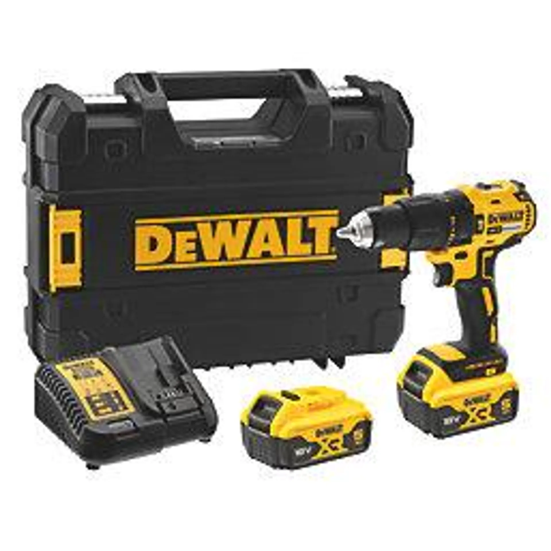 DeWalt DCD778P2T-SFGB 18V 2 x 5.0Ah Li-Ion XR Brushless Cordless Combi Drill