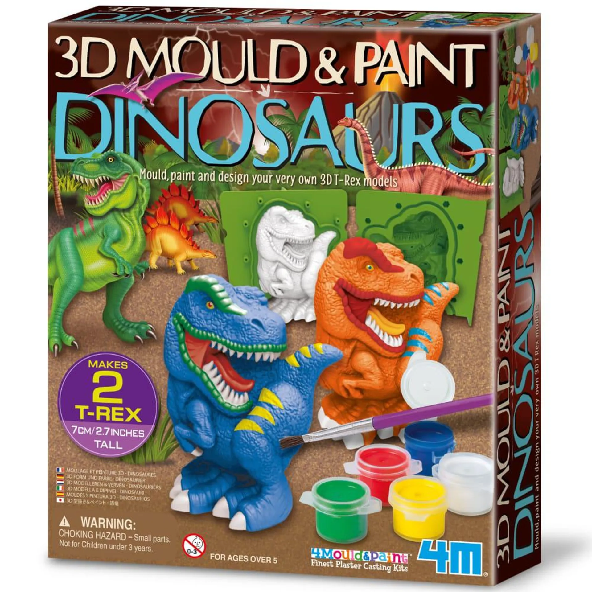 Mould & Paint - 3D Dinosaurs