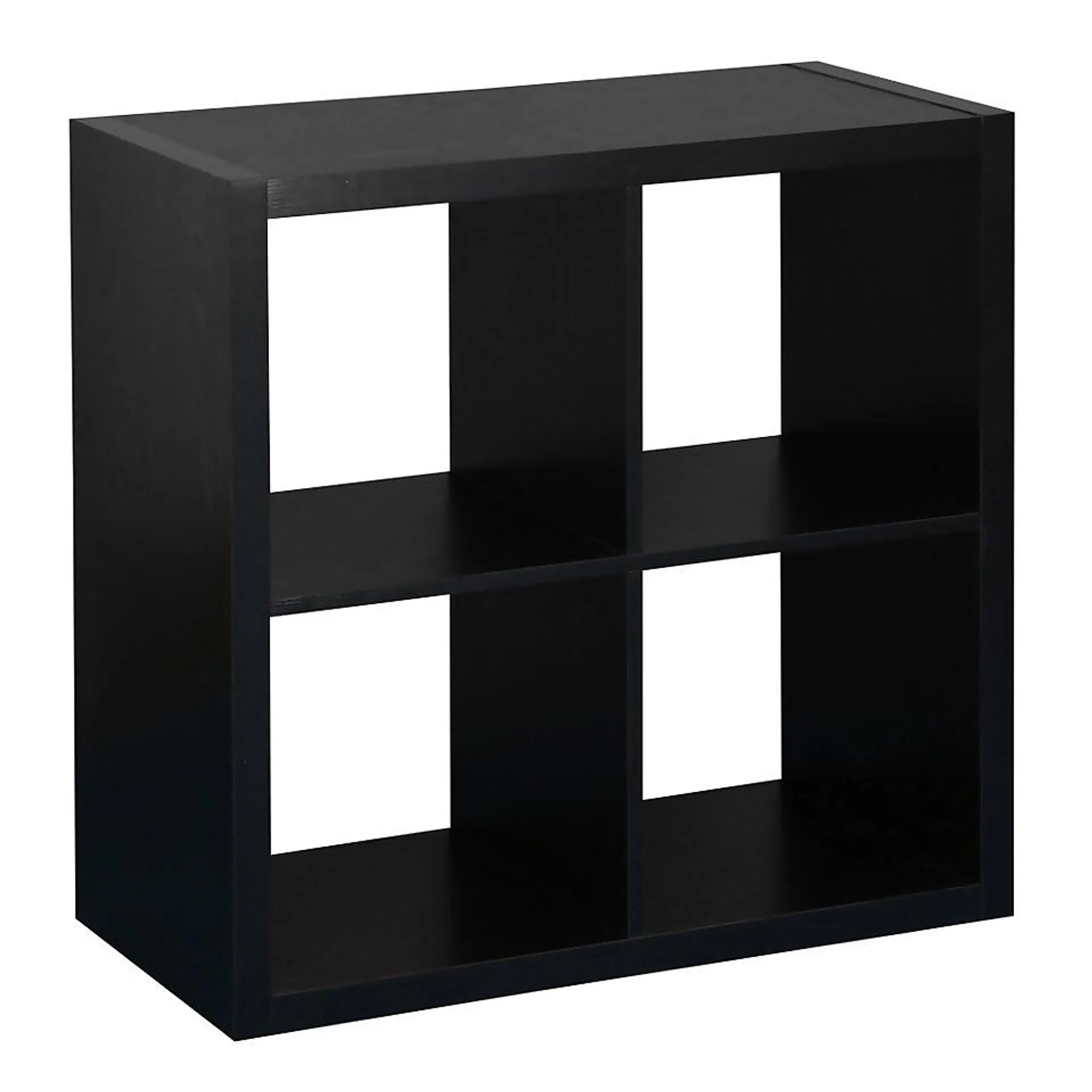 2x2 Storage Cube - Black Ash Effect