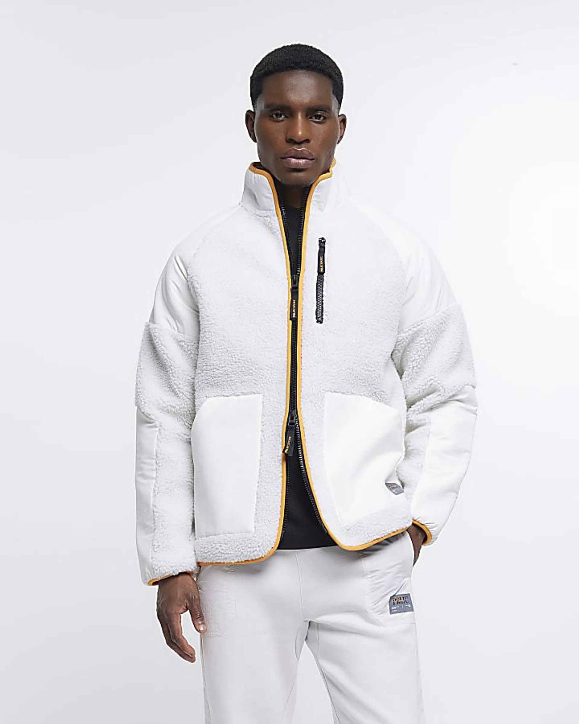 Ecru Prolific Sport fleece jacket
