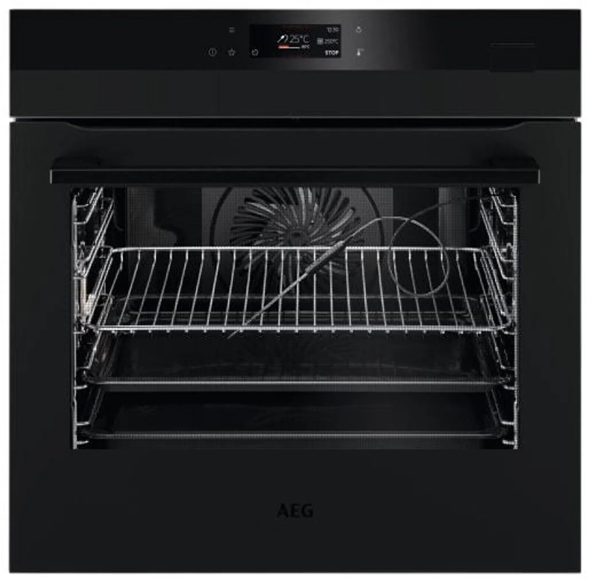 AEG BSK778380T Series 7000 Pyrolytic Single Oven - Black