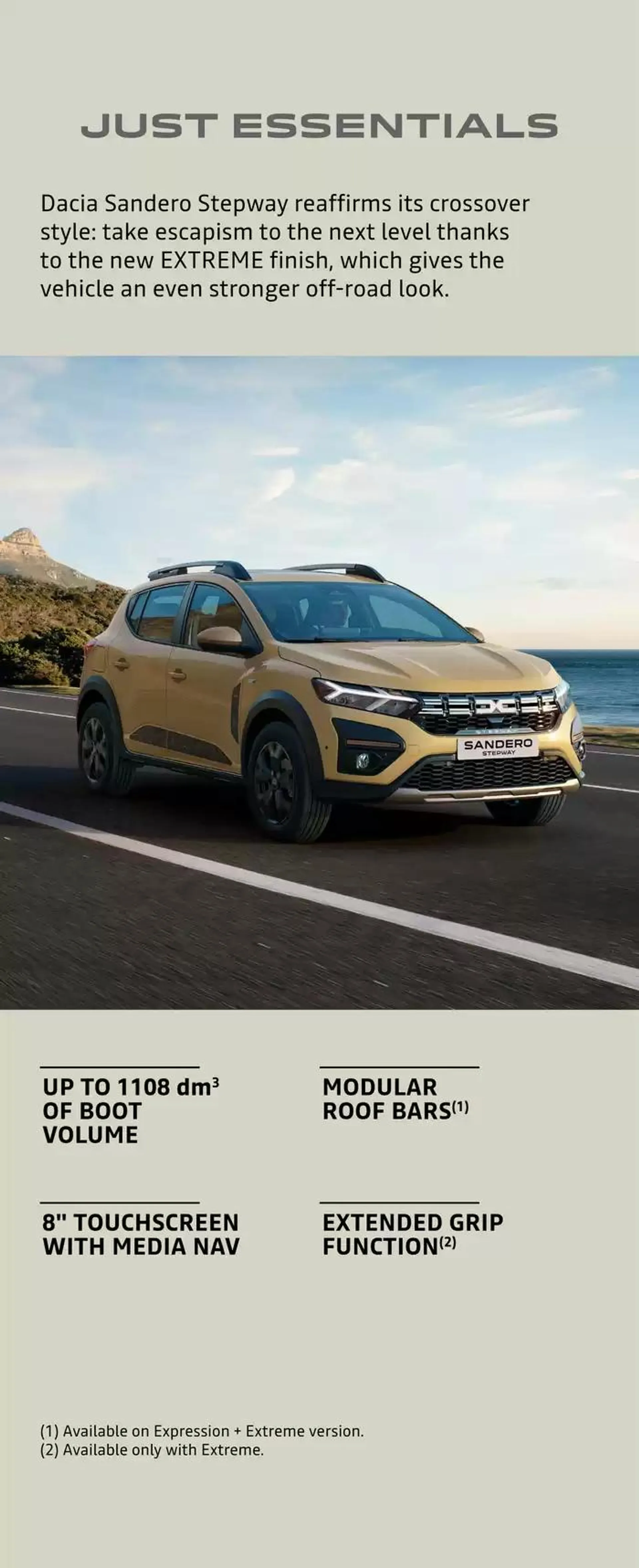 Dacia Stepway from 8 October to 31 May 2025 - Catalogue Page 2