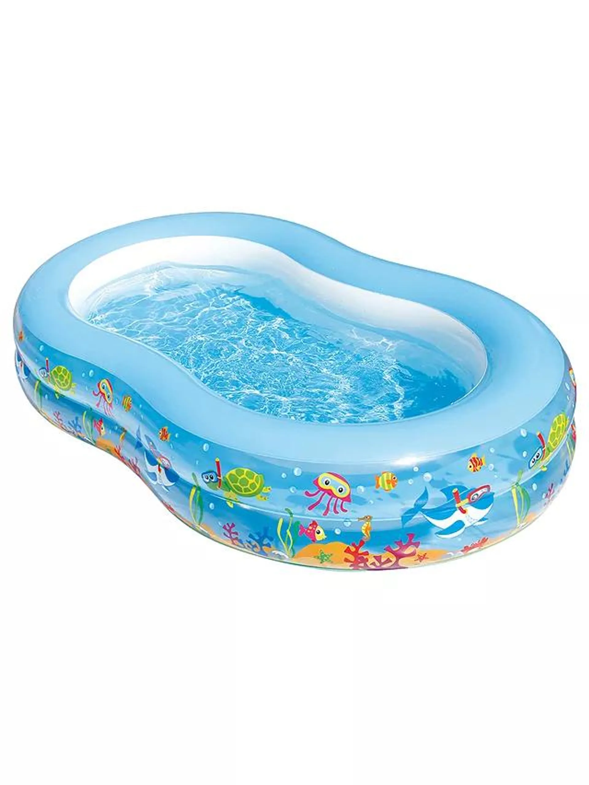 Summer Waves Aquarium Inflatable Family Pool