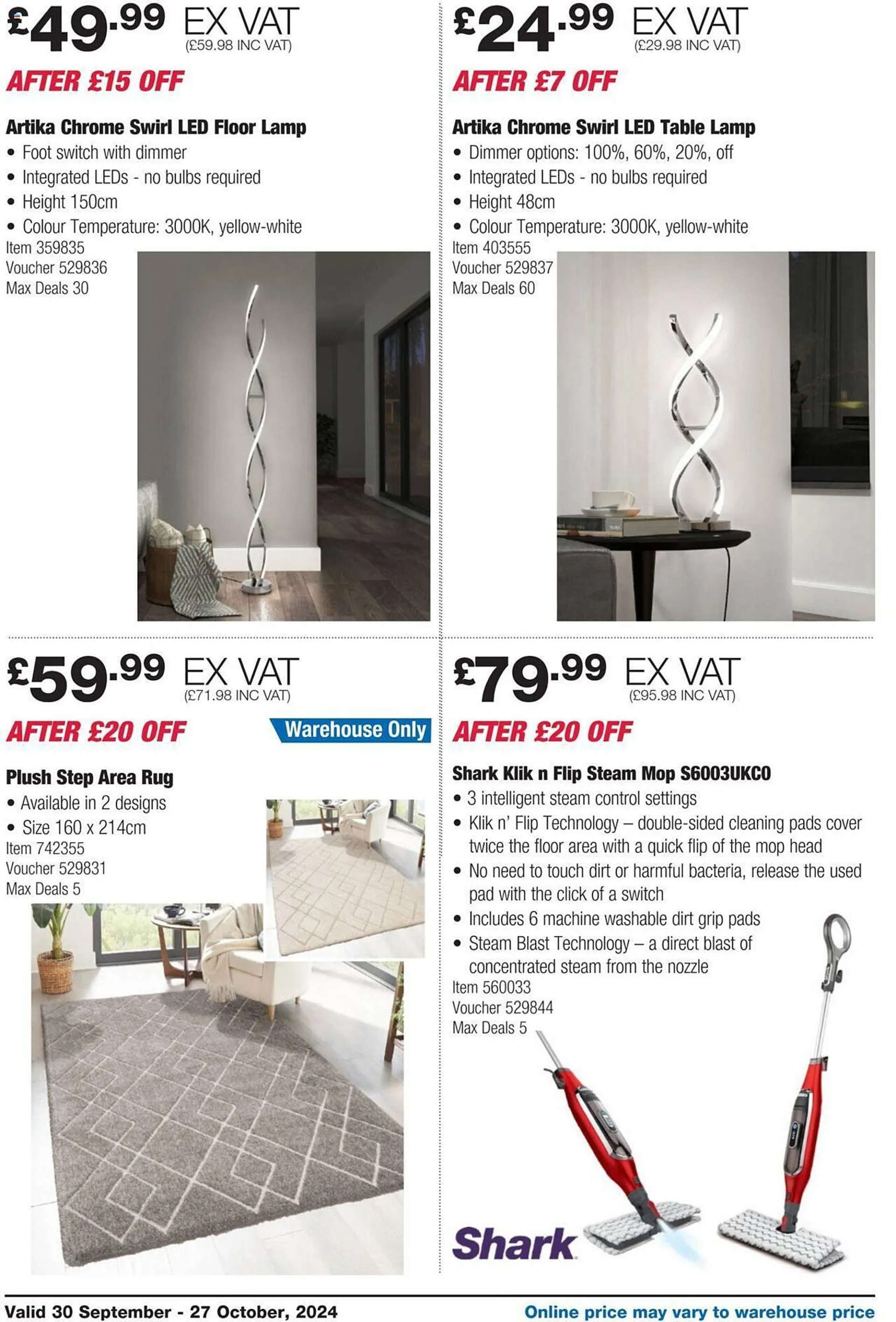 Costco leaflet from 30 September to 27 October 2024 - Catalogue Page 6