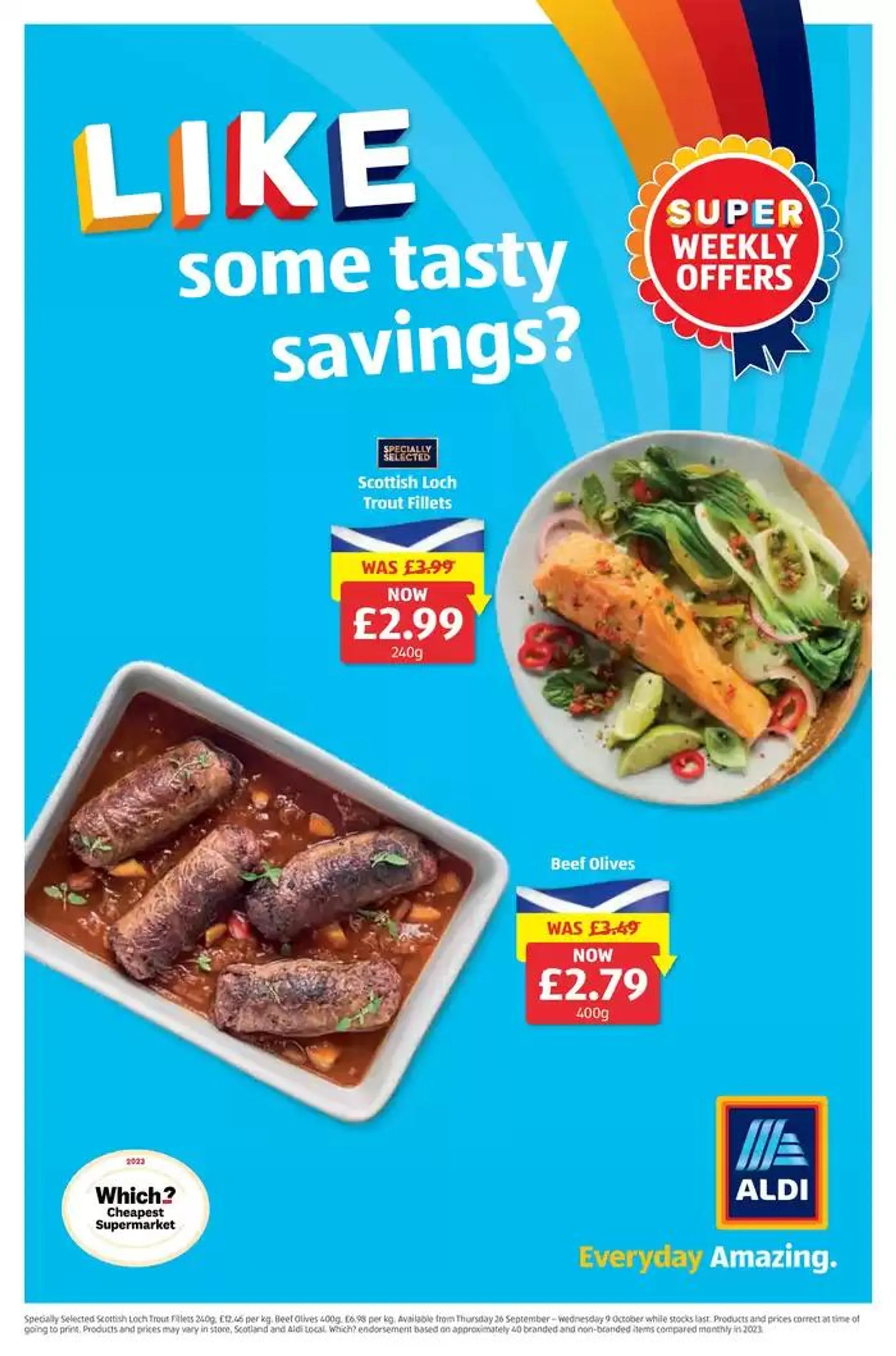 Aldi SpecialBuys Scotland from 28 September to 12 October 2024 - Catalogue Page 28