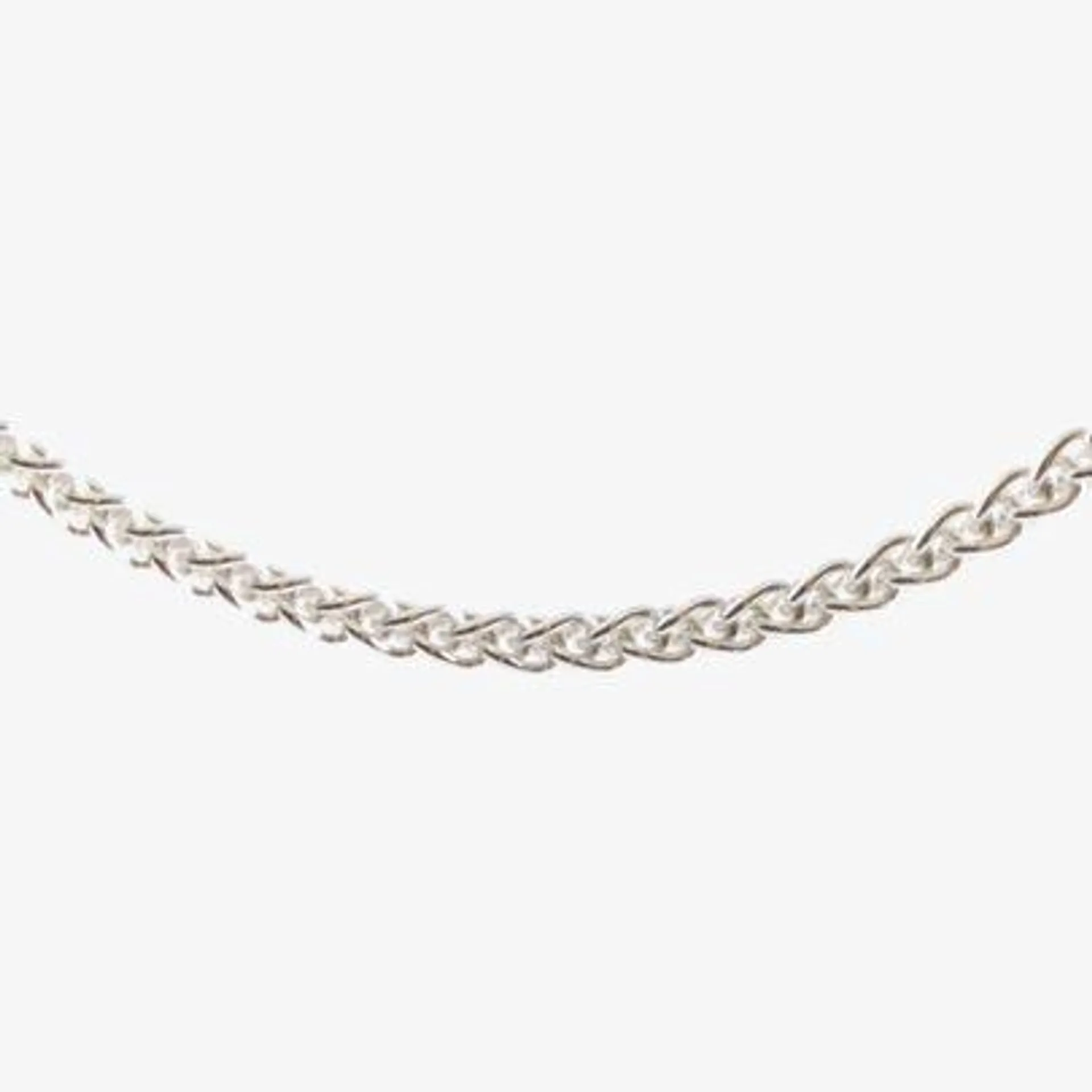 Silver 18 Inch Spiga Chain 8-15-6694