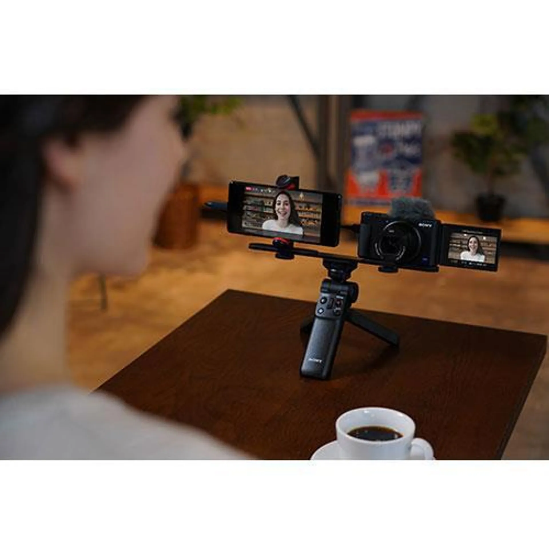 Sony ZV-1 Compact Vlogger Camera Creator Kit