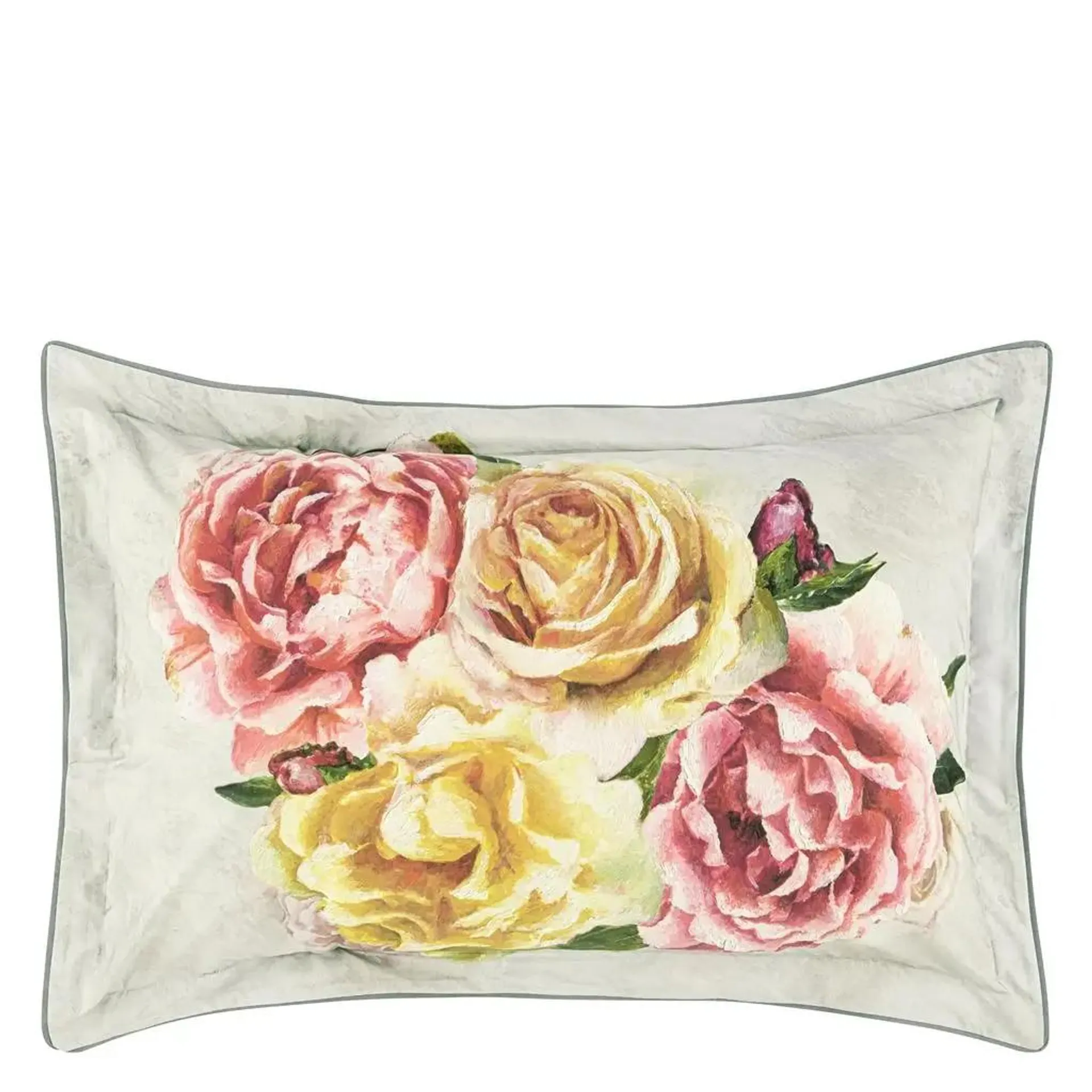 Damask Rose Fuchsia Pillowcases