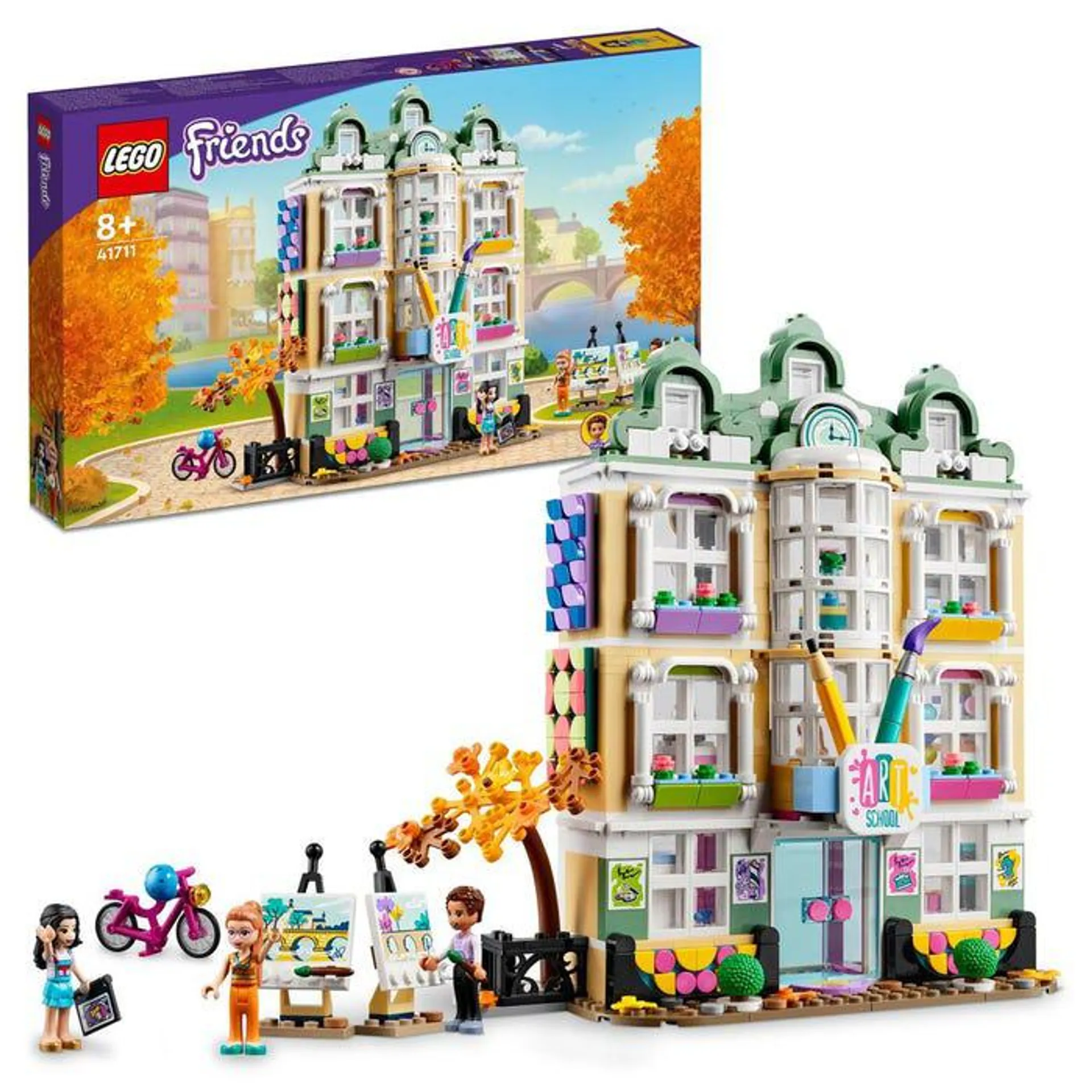 LEGO® 41711 Friends Emma's Art School House with DOTS Set
