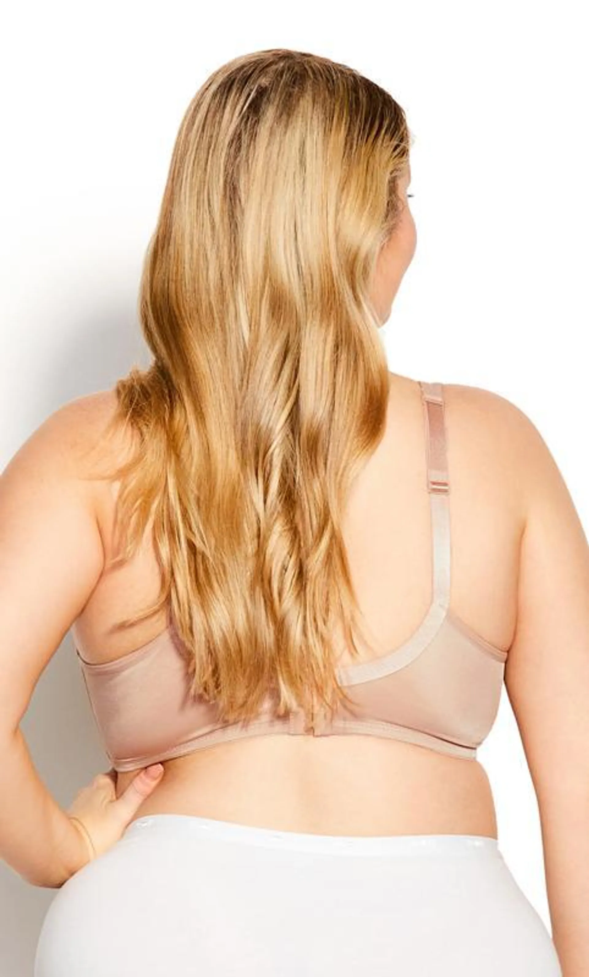 Evans Natural Beige Moulded T-Shirt Bra