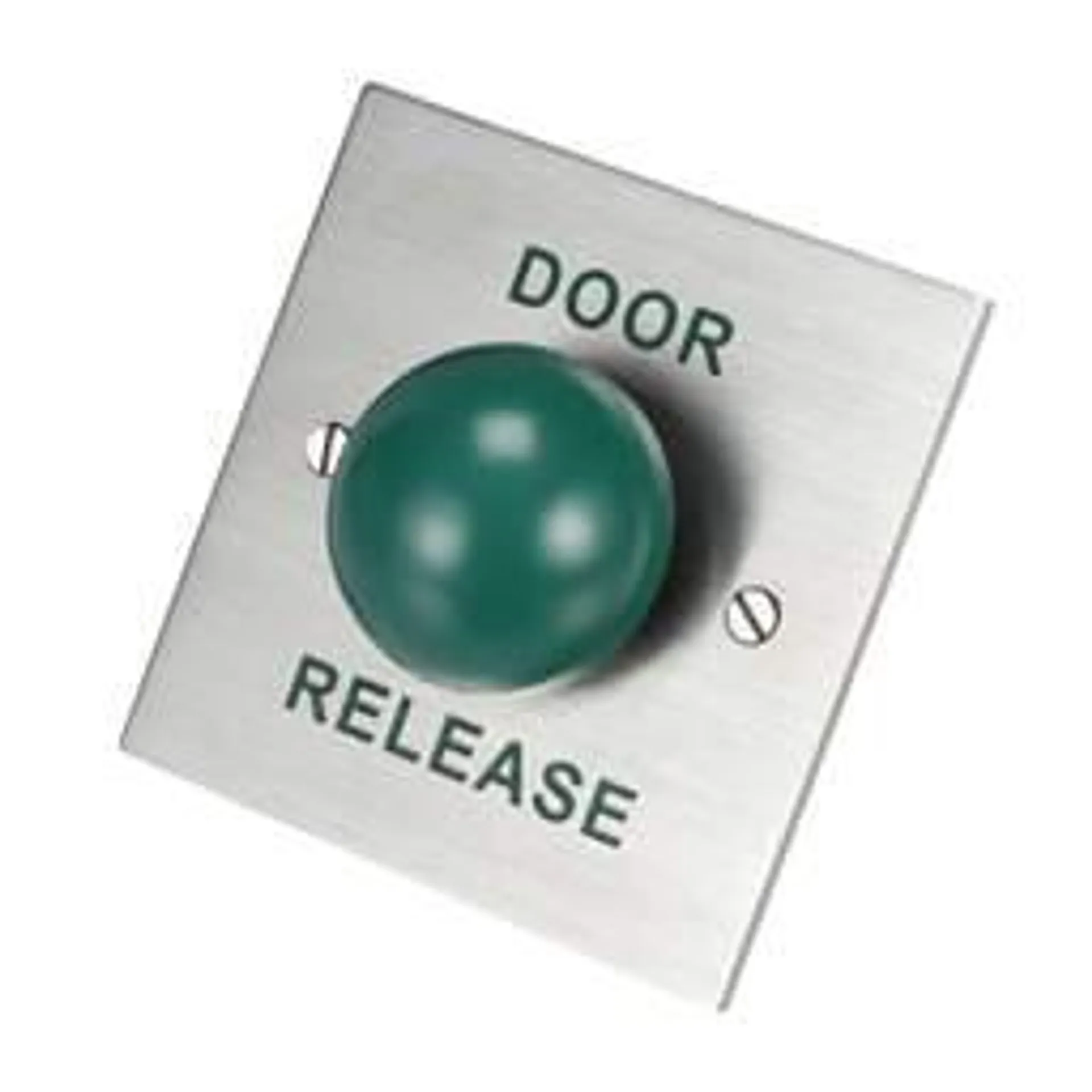 Fortessa Flush Exit Dome Panel Button with Timer Stainless Steel
