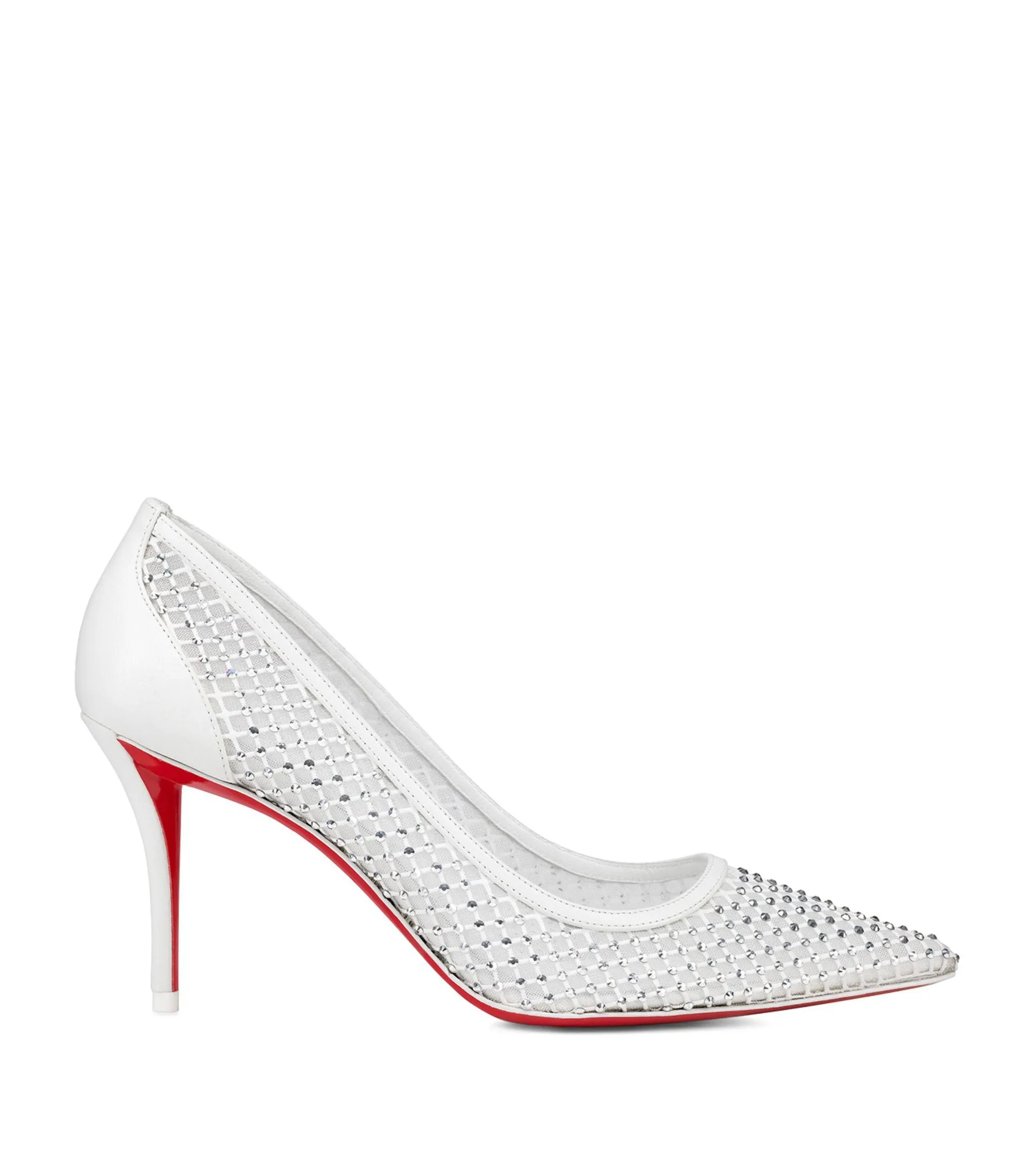 Apostropha Mesh Strass Pumps 80