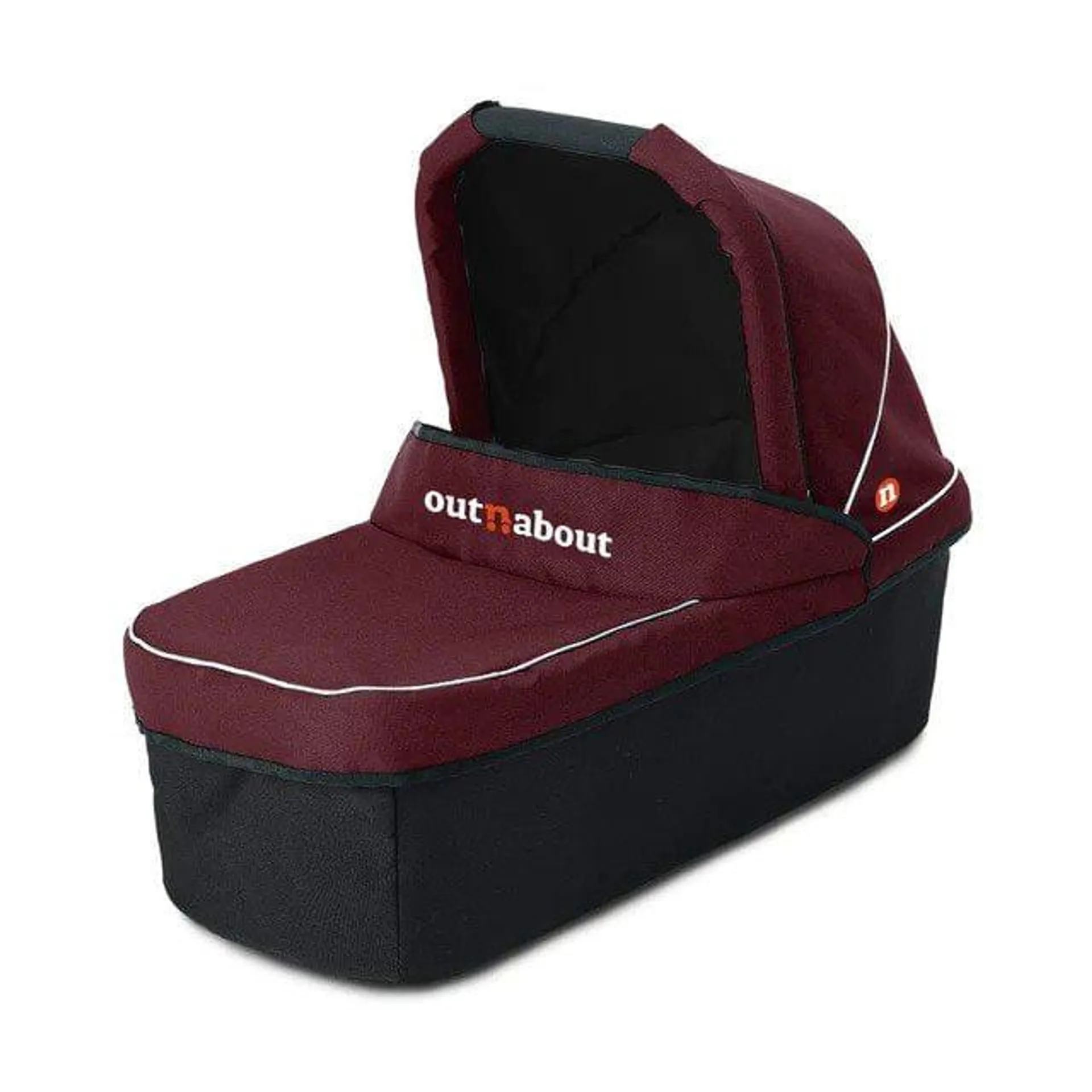 Out n About Nipper Single Carrycot In Brambleberry Red