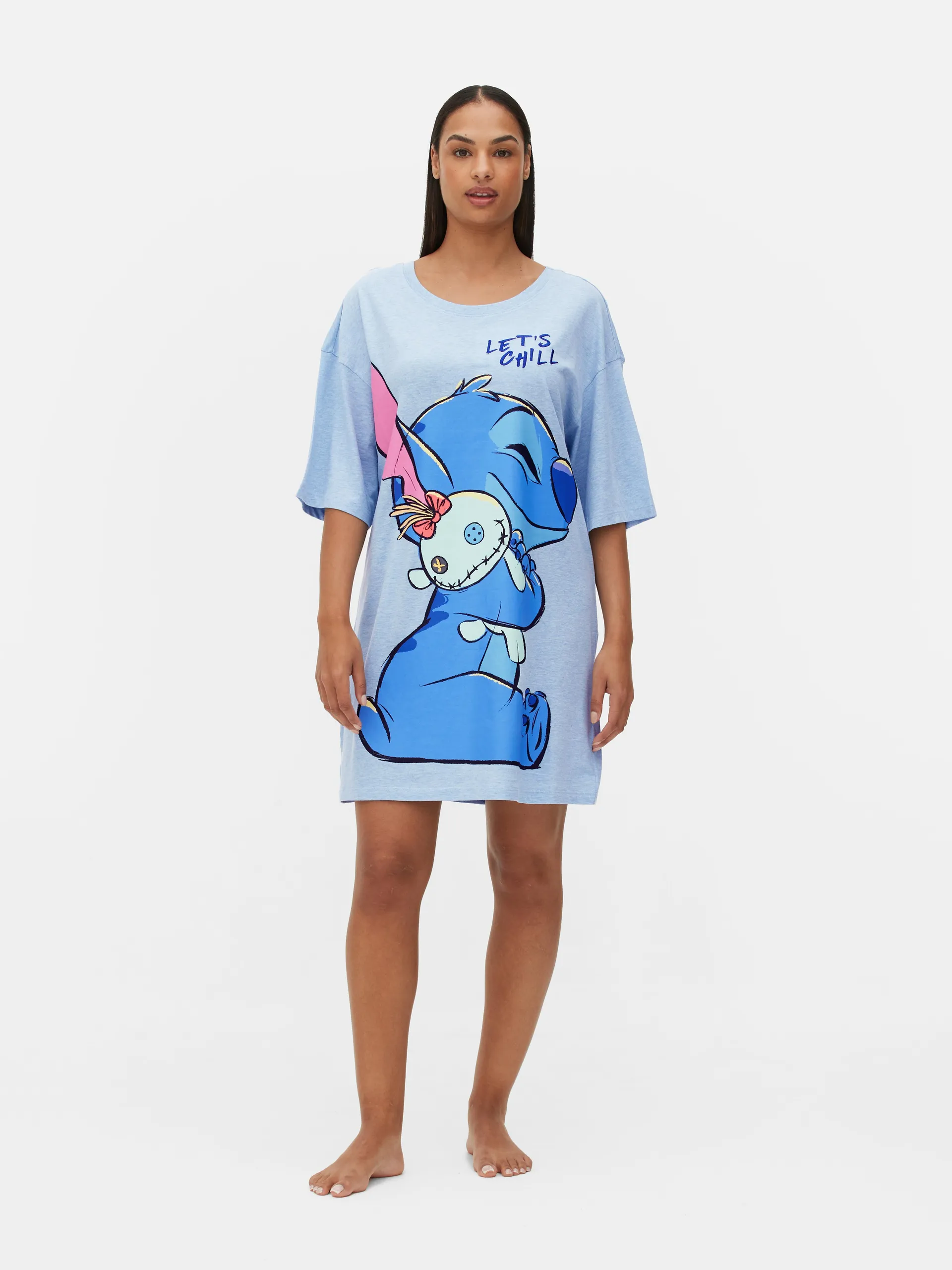 Chemise de nuit Disney Stitch et Souillon