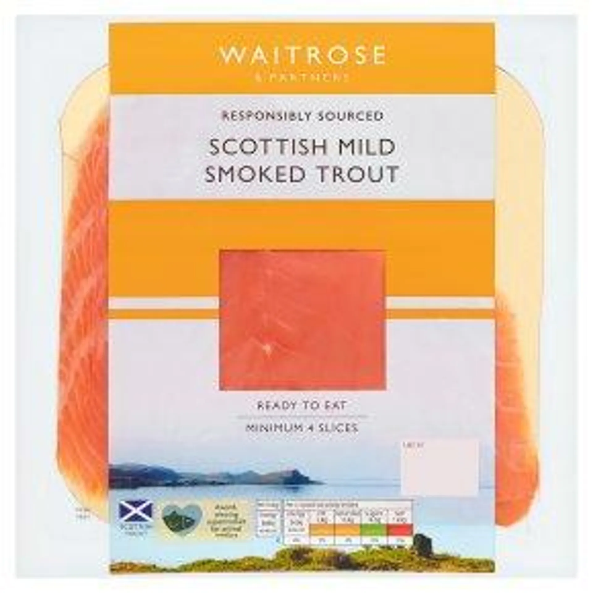 Waitrose Mild Scottish Smoked Trout