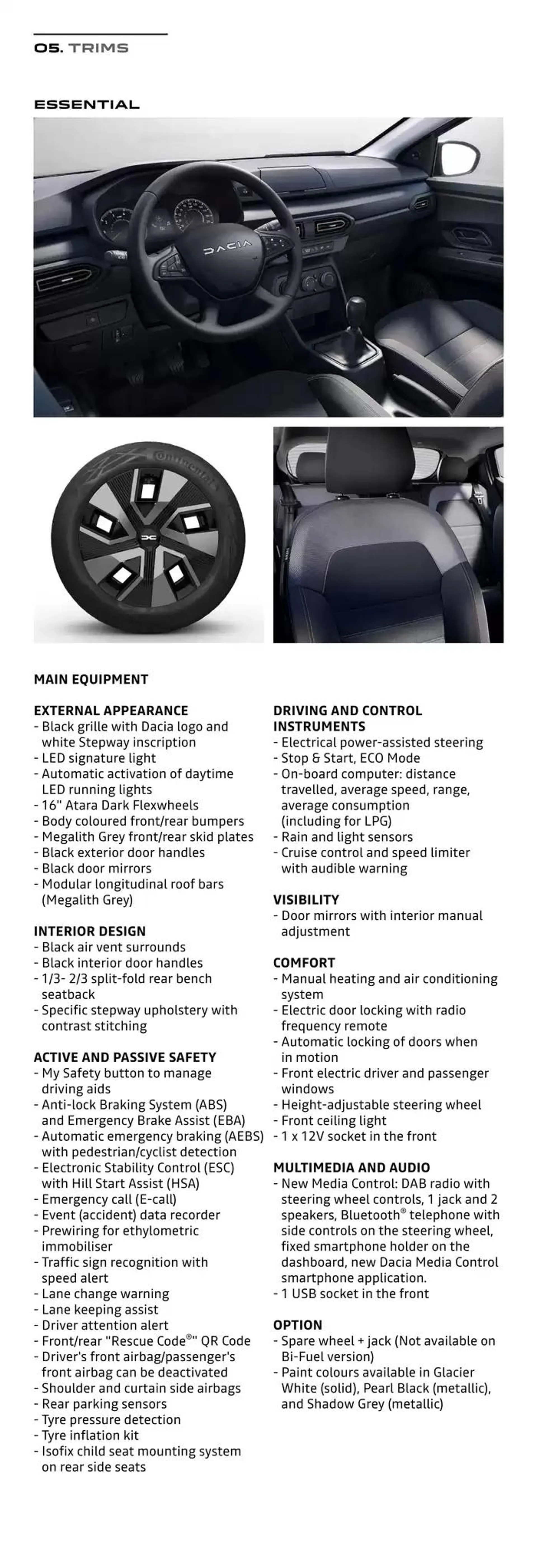 Dacia Stepway from 8 October to 31 May 2025 - Catalogue Page 11