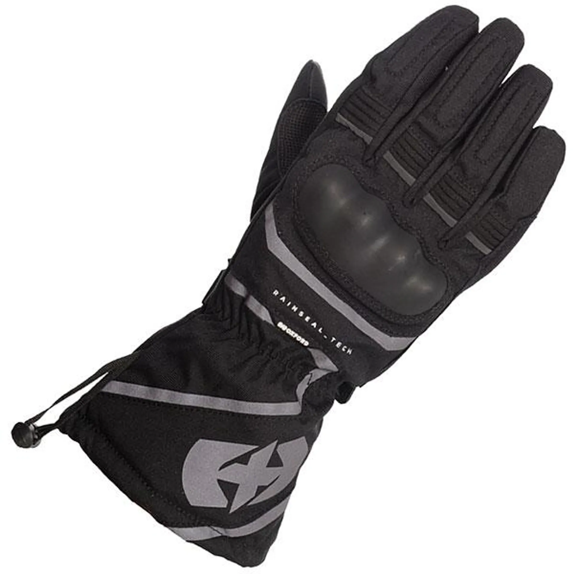 Oxford Montreal Textile Gloves - Stealth Black