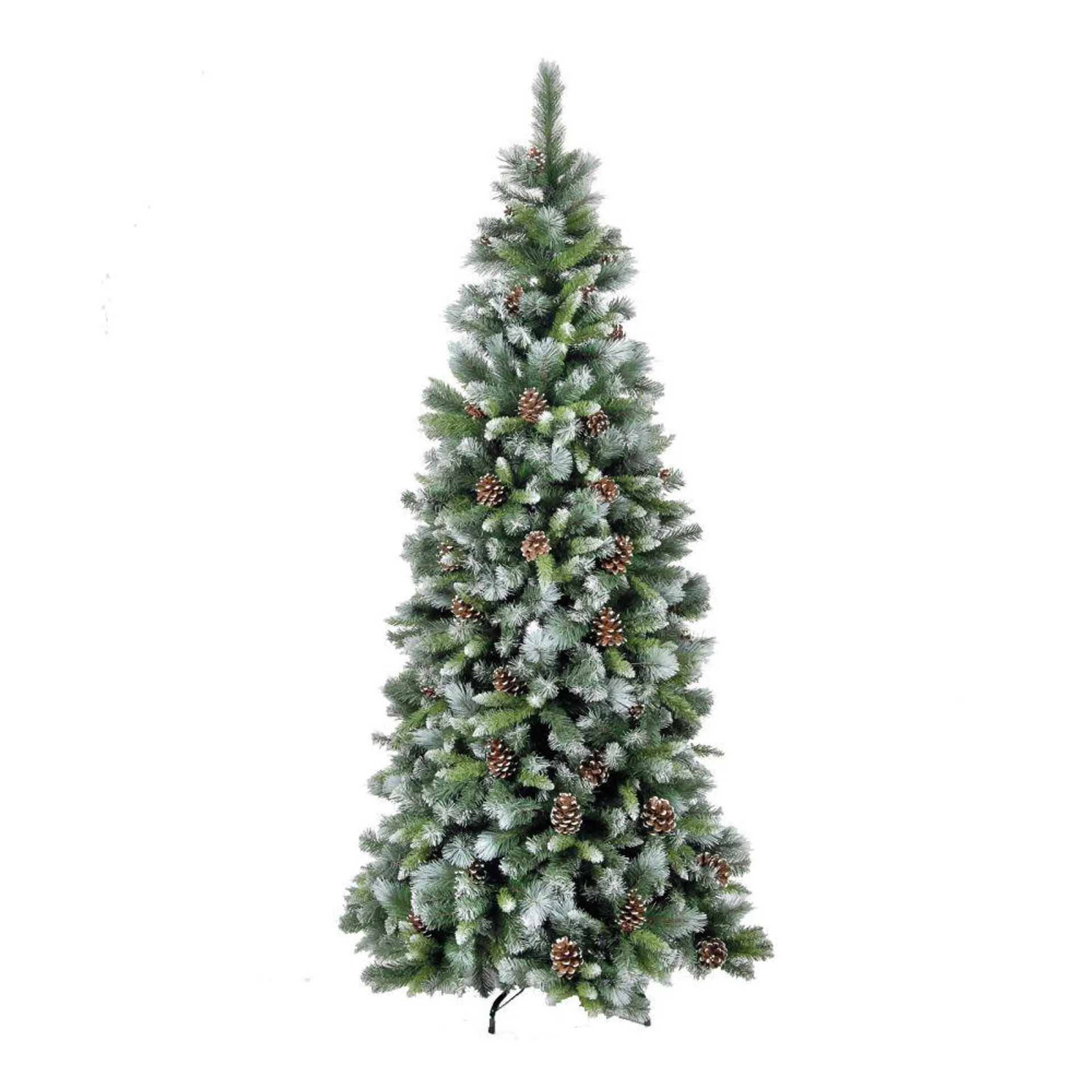 Frosted Glacier Pinecone Artificial Christmas Tree