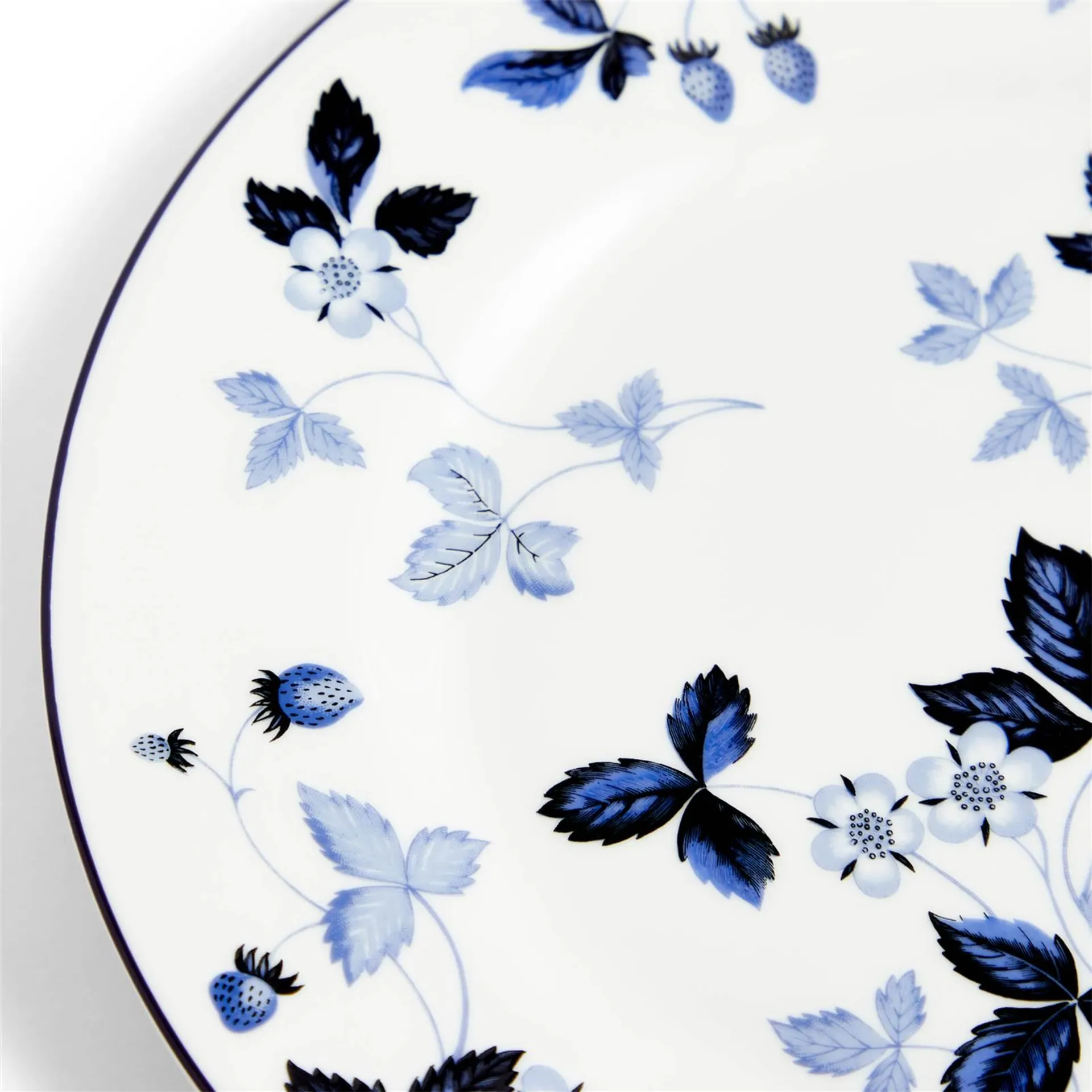 Wild Strawberry Inky Blue Side Plate