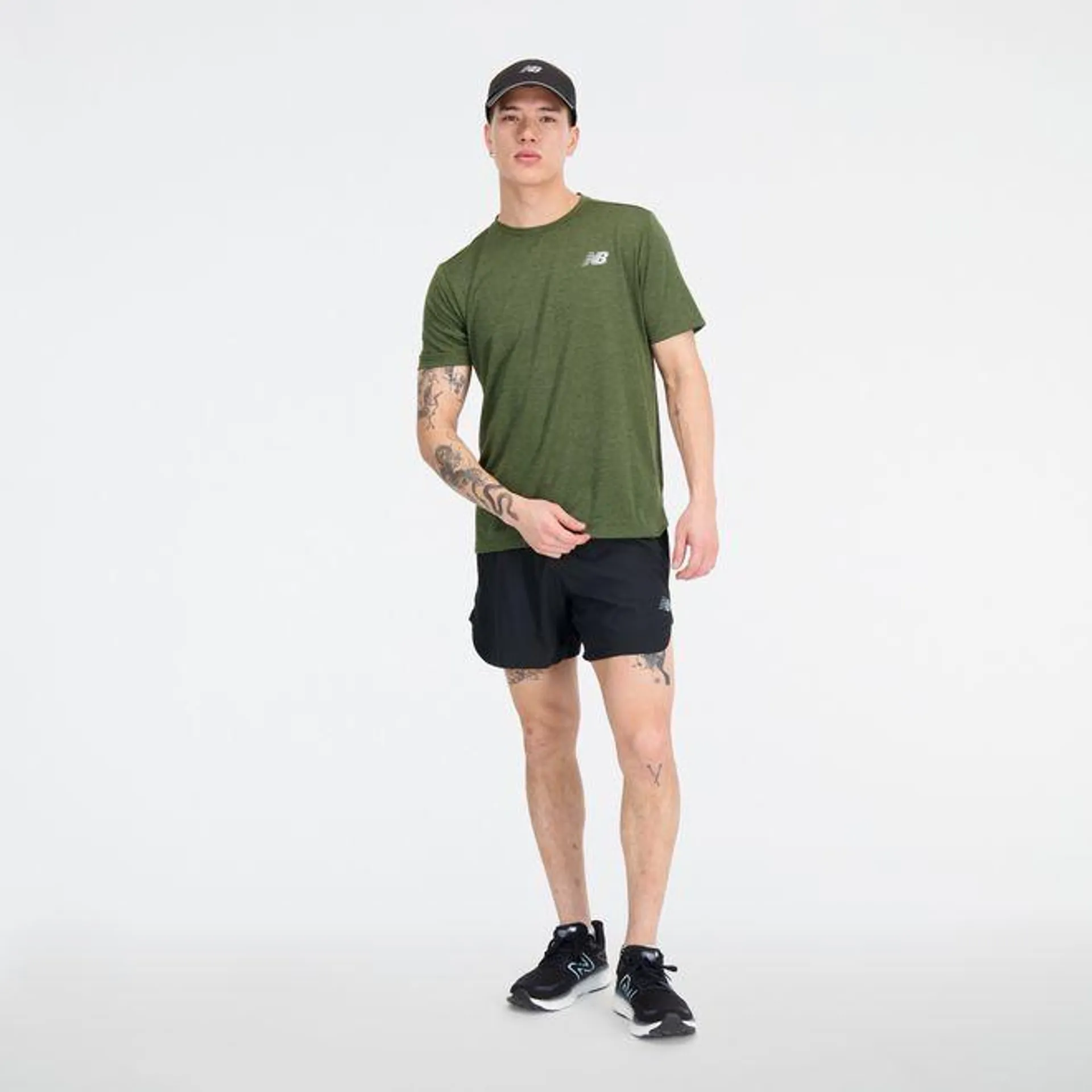 New Balance Impact Running T-Shirt in Green