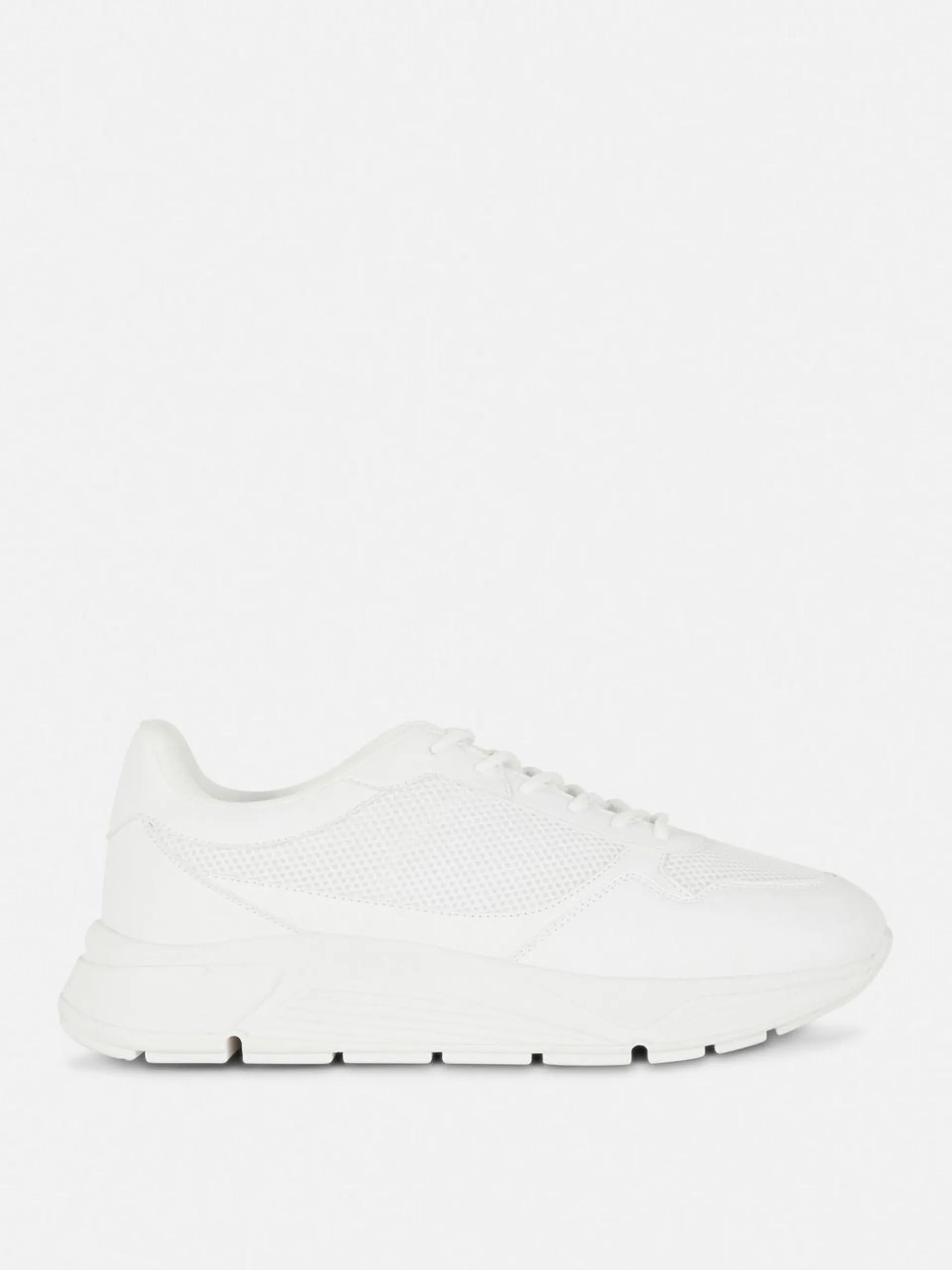 Mesh Lace-Up Sneakers