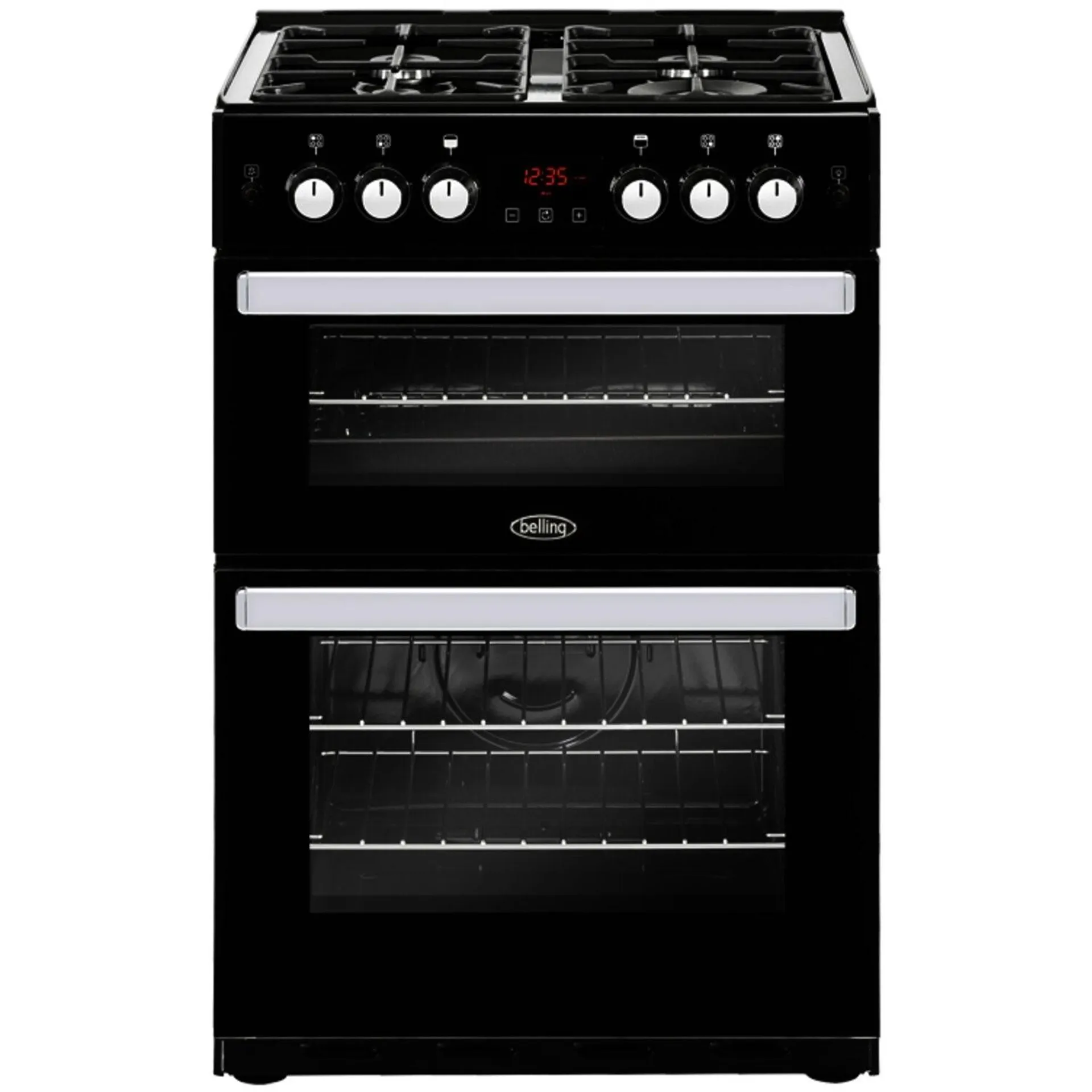 Belling Cookcentre 60cm Gas Cooker - Black