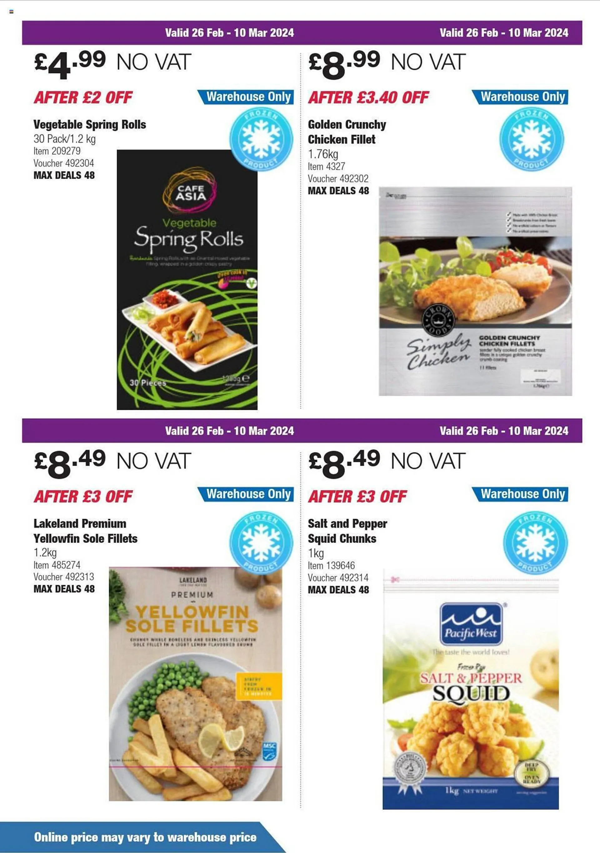 Costco leaflet from 26 February to 10 March 2024 - Catalogue Page 12