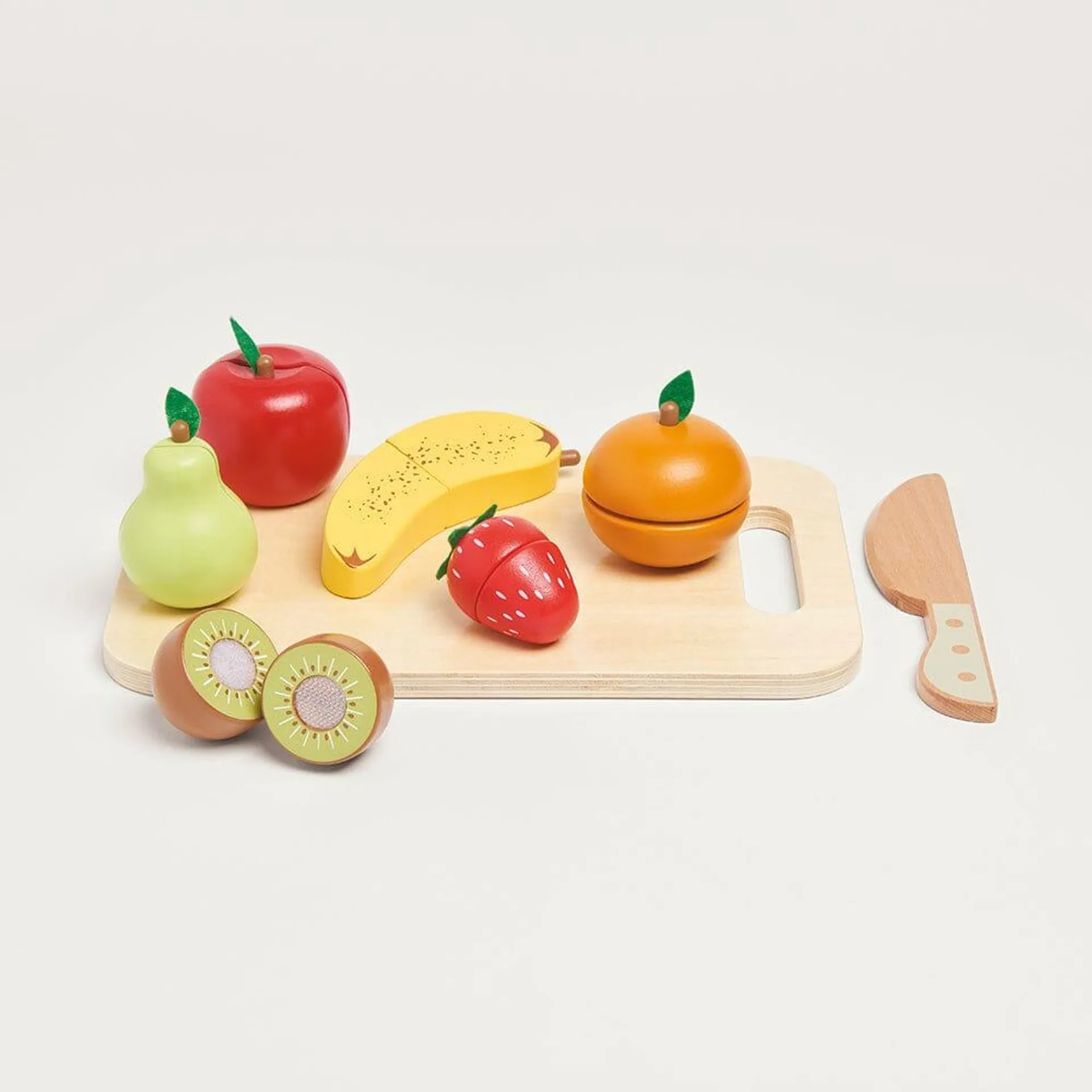 Wooden Toy Cutting Fruit Set