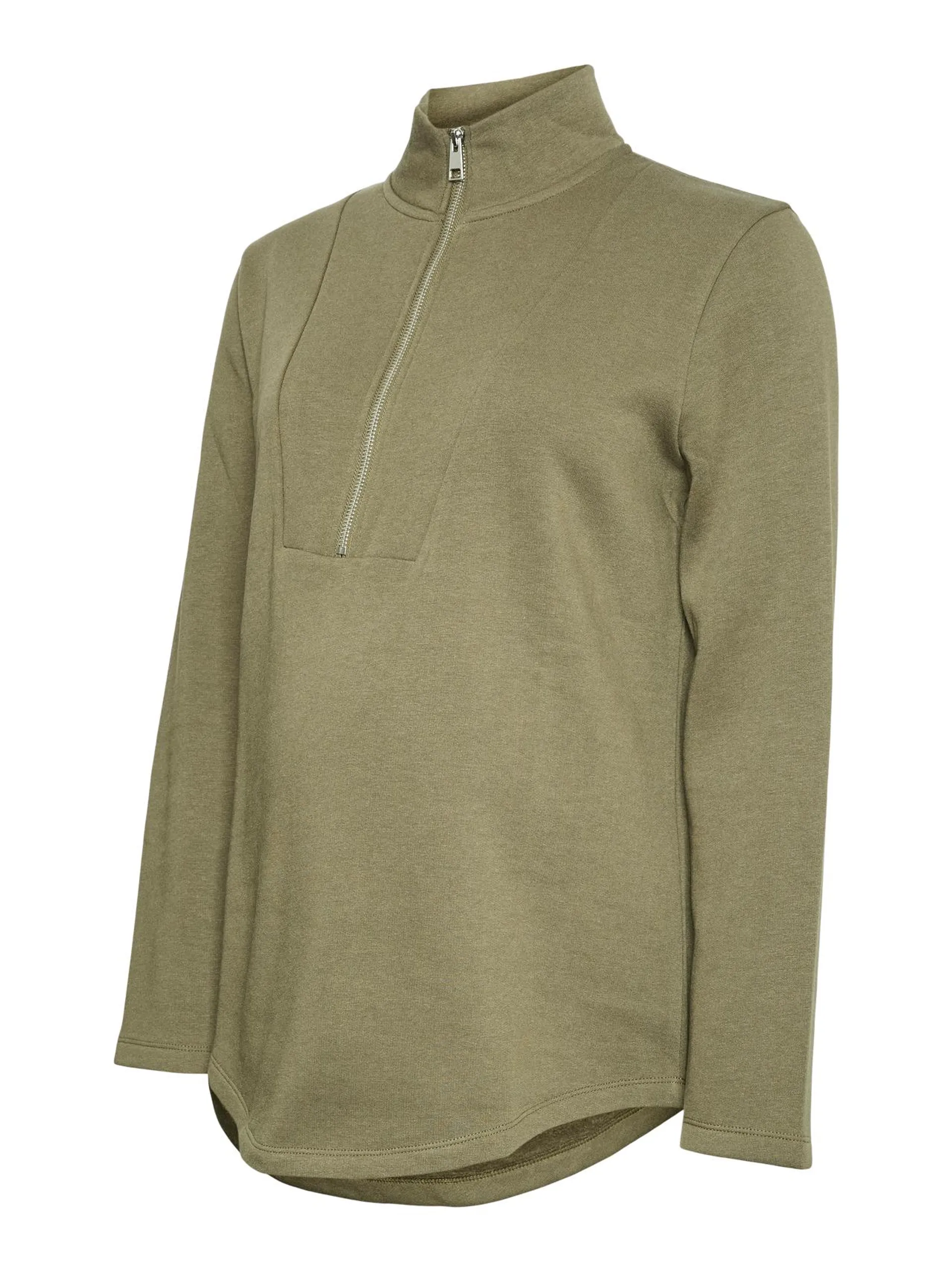 Loose Fit Round Neck Sweatshirt