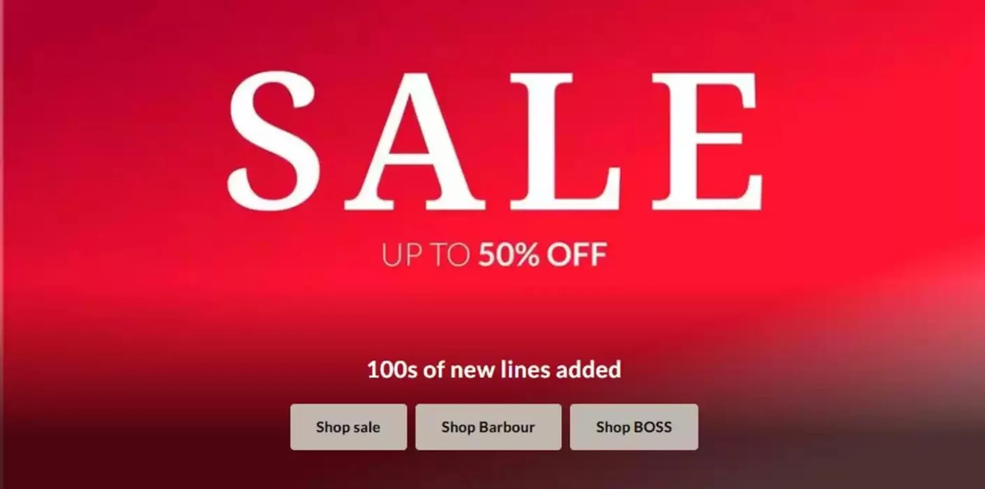 Sale Up To 50% Off  - 1