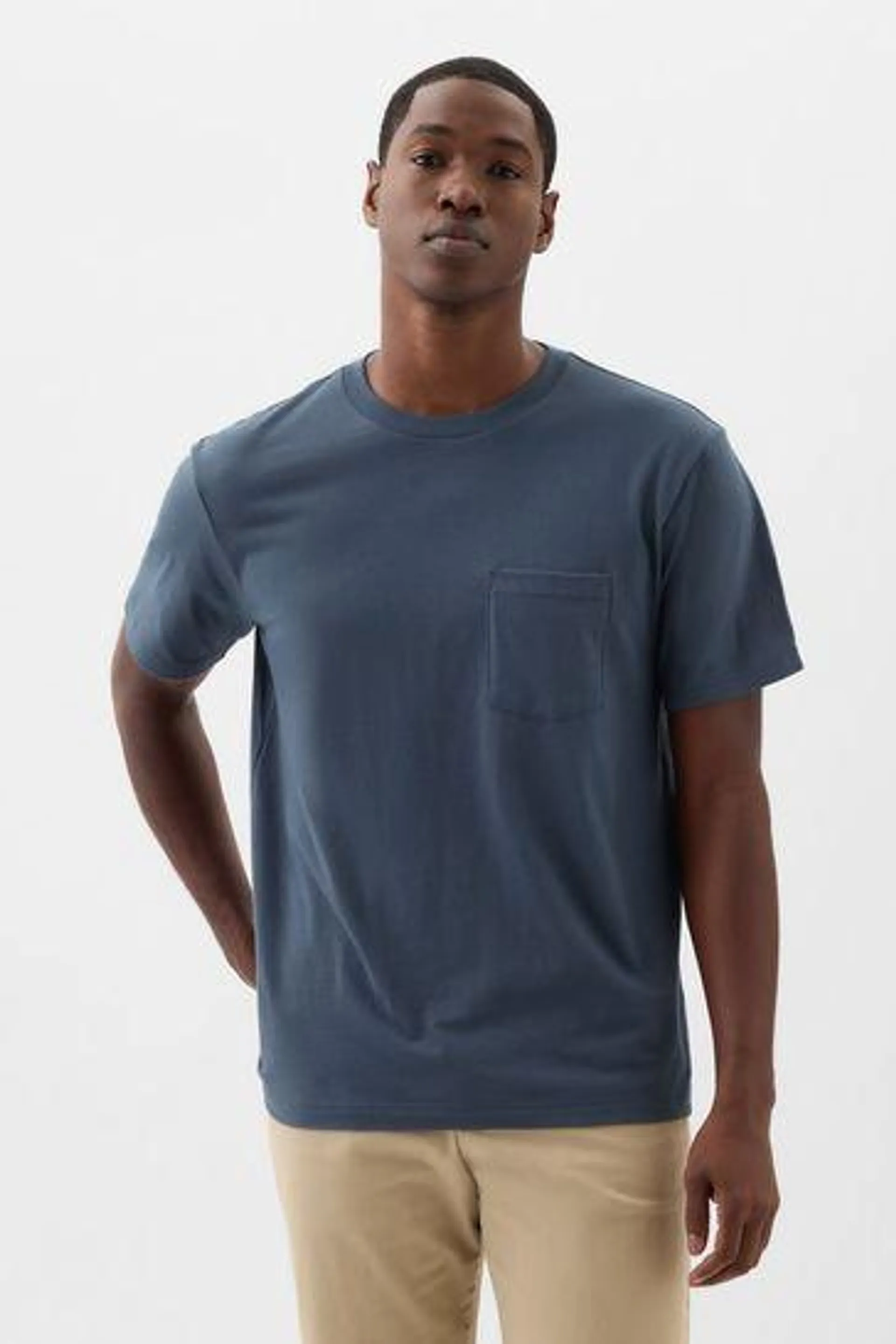 Original Pocket Short Sleeve Crew Neck T-Shirt