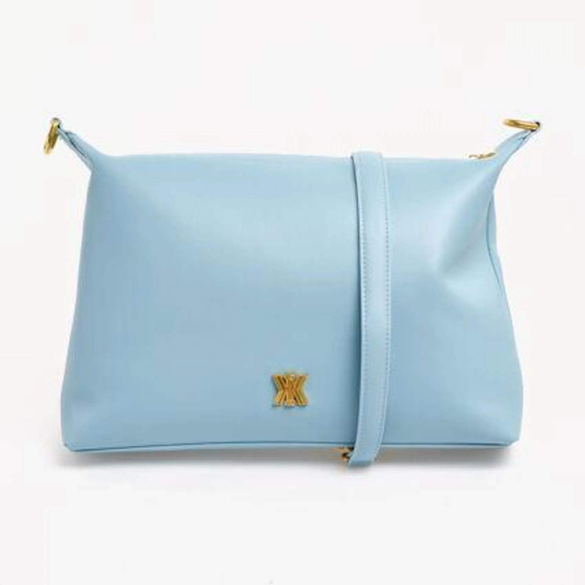 Blue Hobo Shoulder Bag