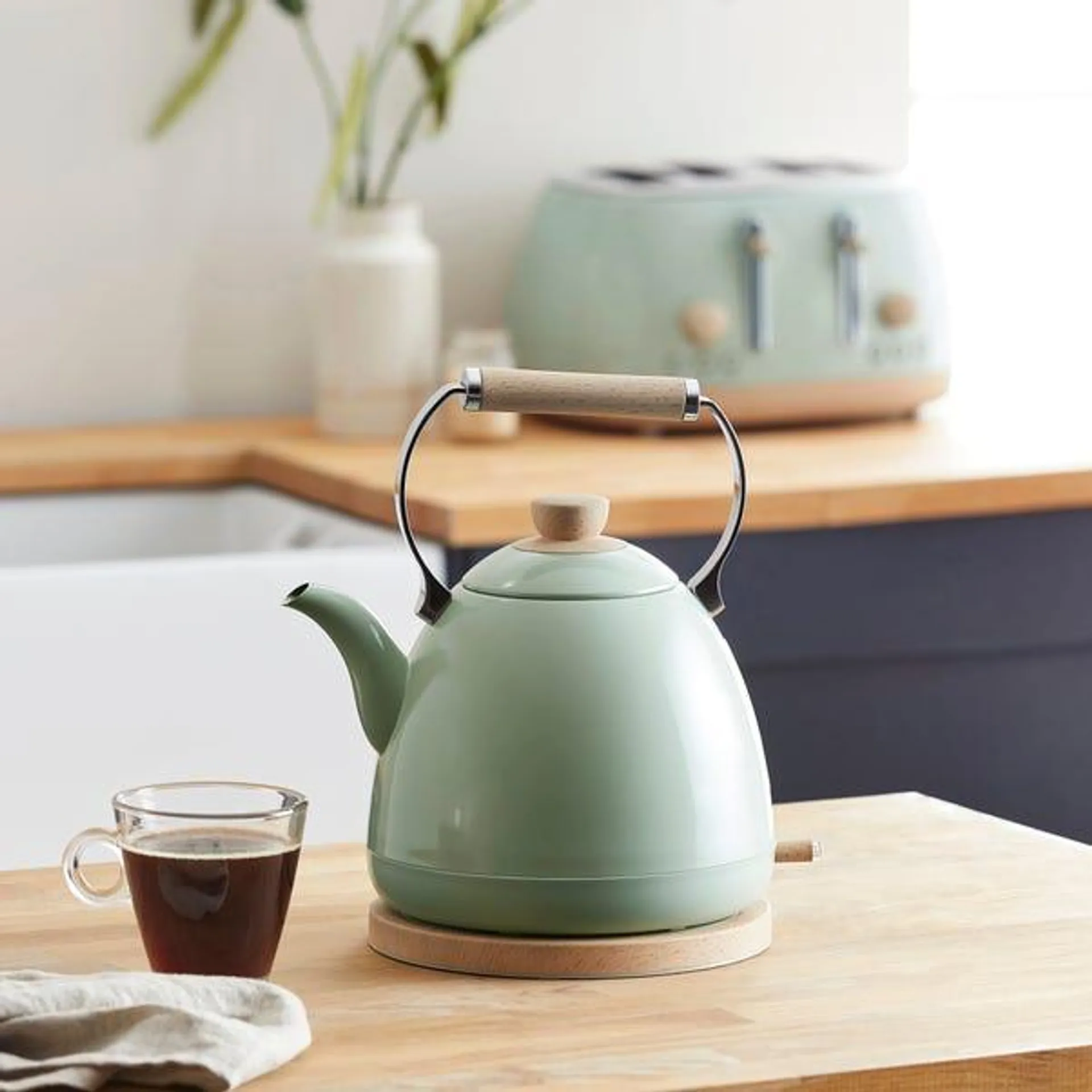 Churchgate Chilcote Country Sage Kettle 1.7L