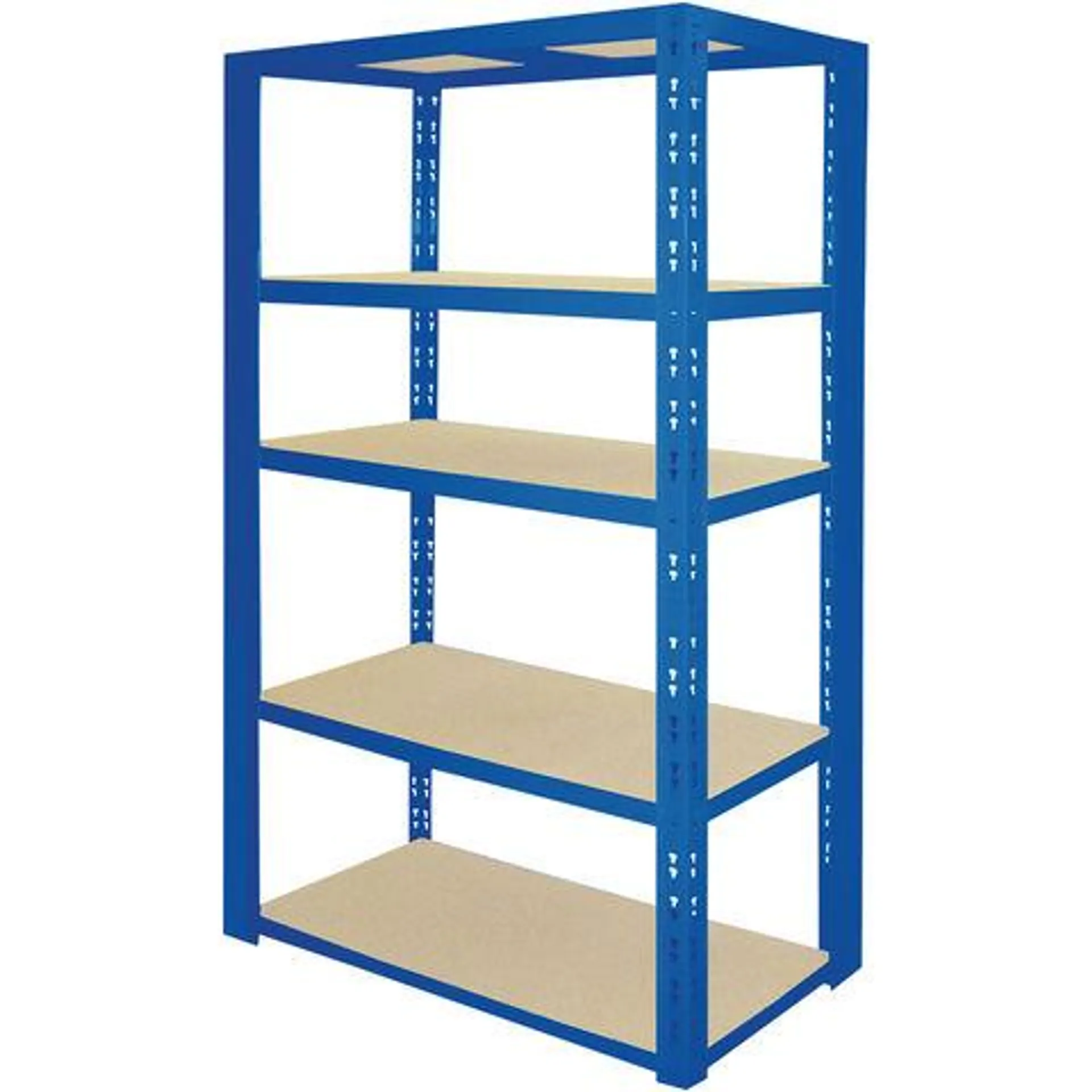 Clarke CSM5265/60BL Heavy Duty Boltless Shelving (Blue)