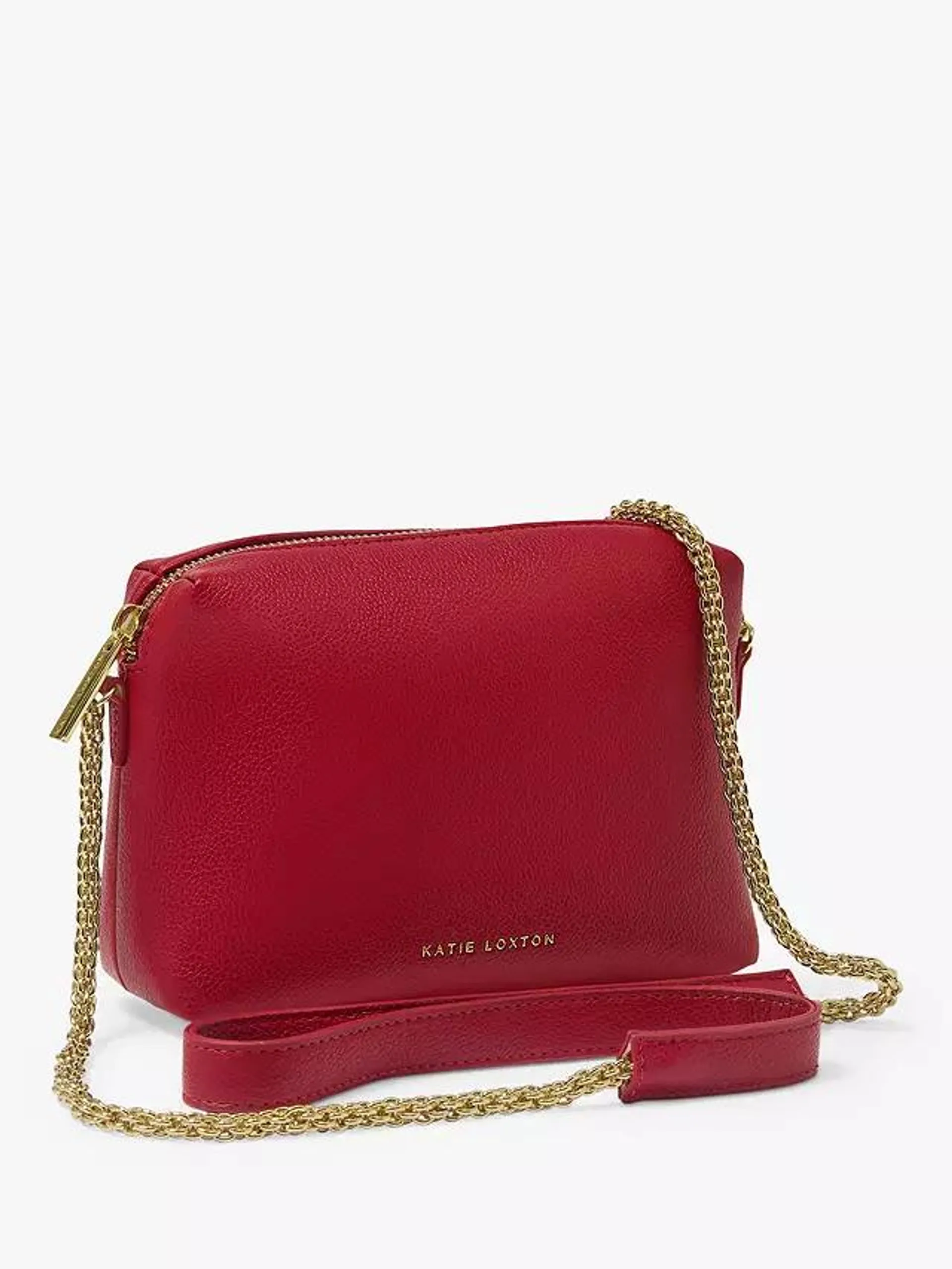 Margot Mini Crossbody Bag, Red