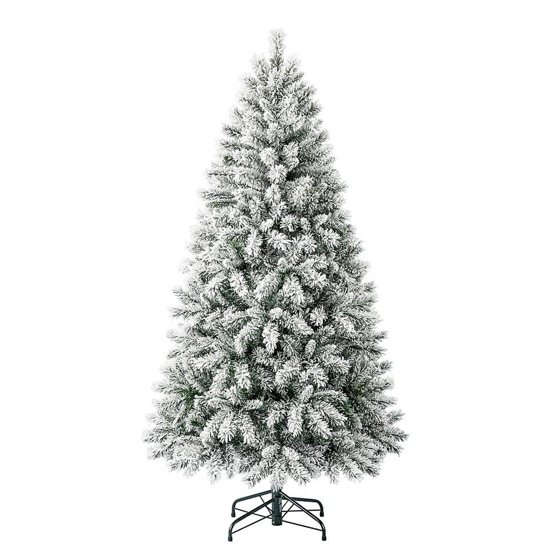 6ft Vancouver Spruce Snowy Artificial Christmas Tree