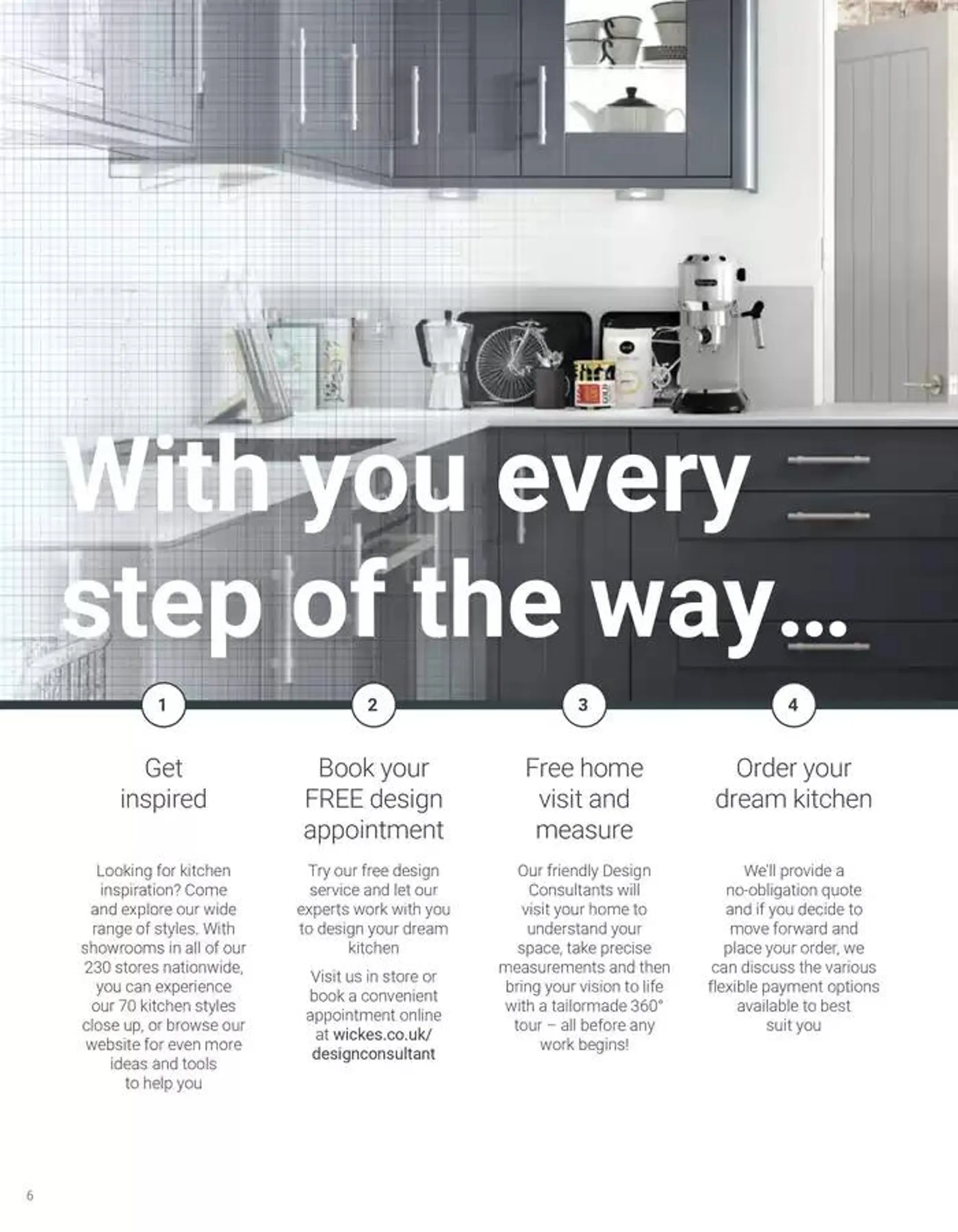  Wickes Kitchens Brochure from 16 December to 31 December 2024 - Catalogue Page 6