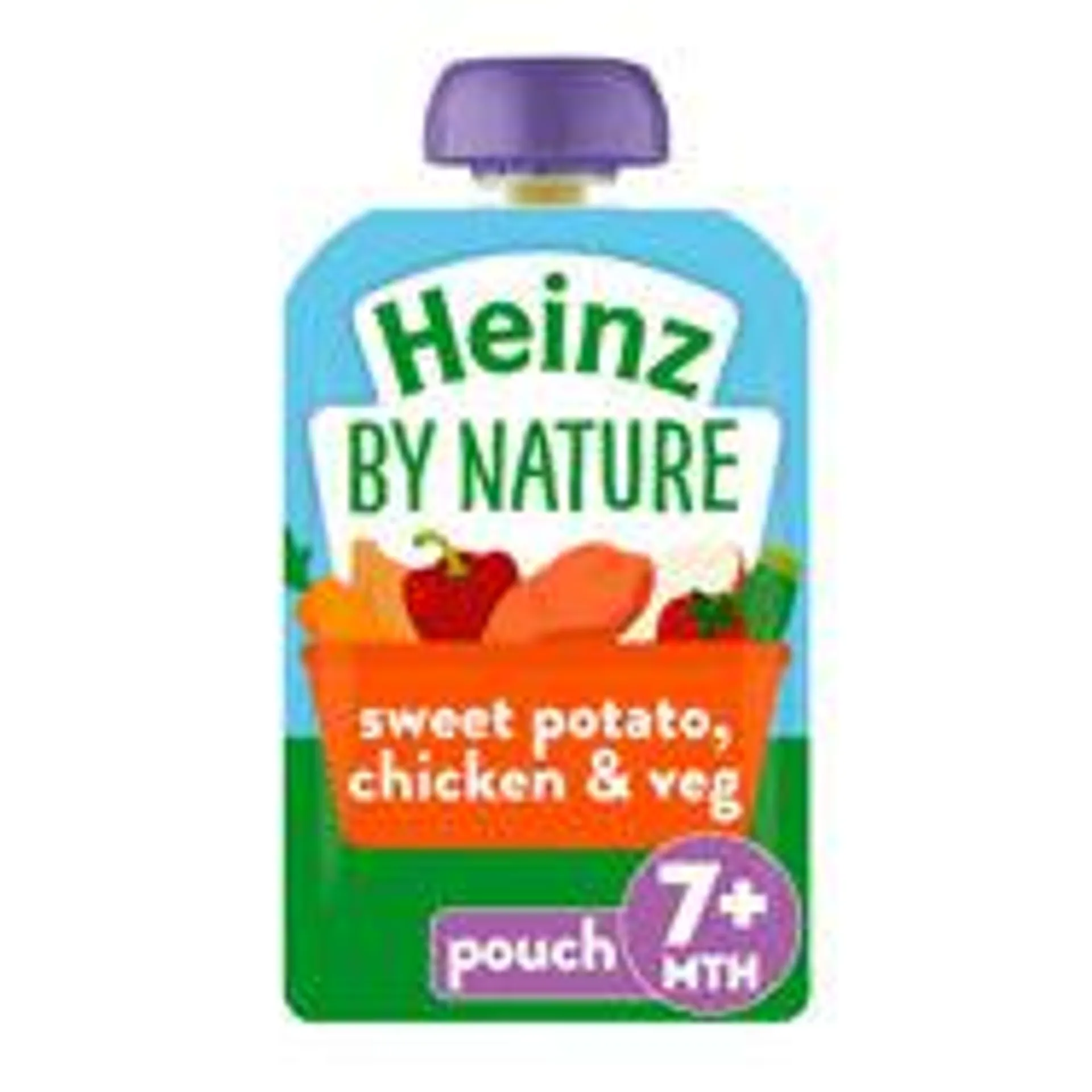 Heinz Sweet Potato, Chicken & Veggies Pouch Baby Food 7+ Months